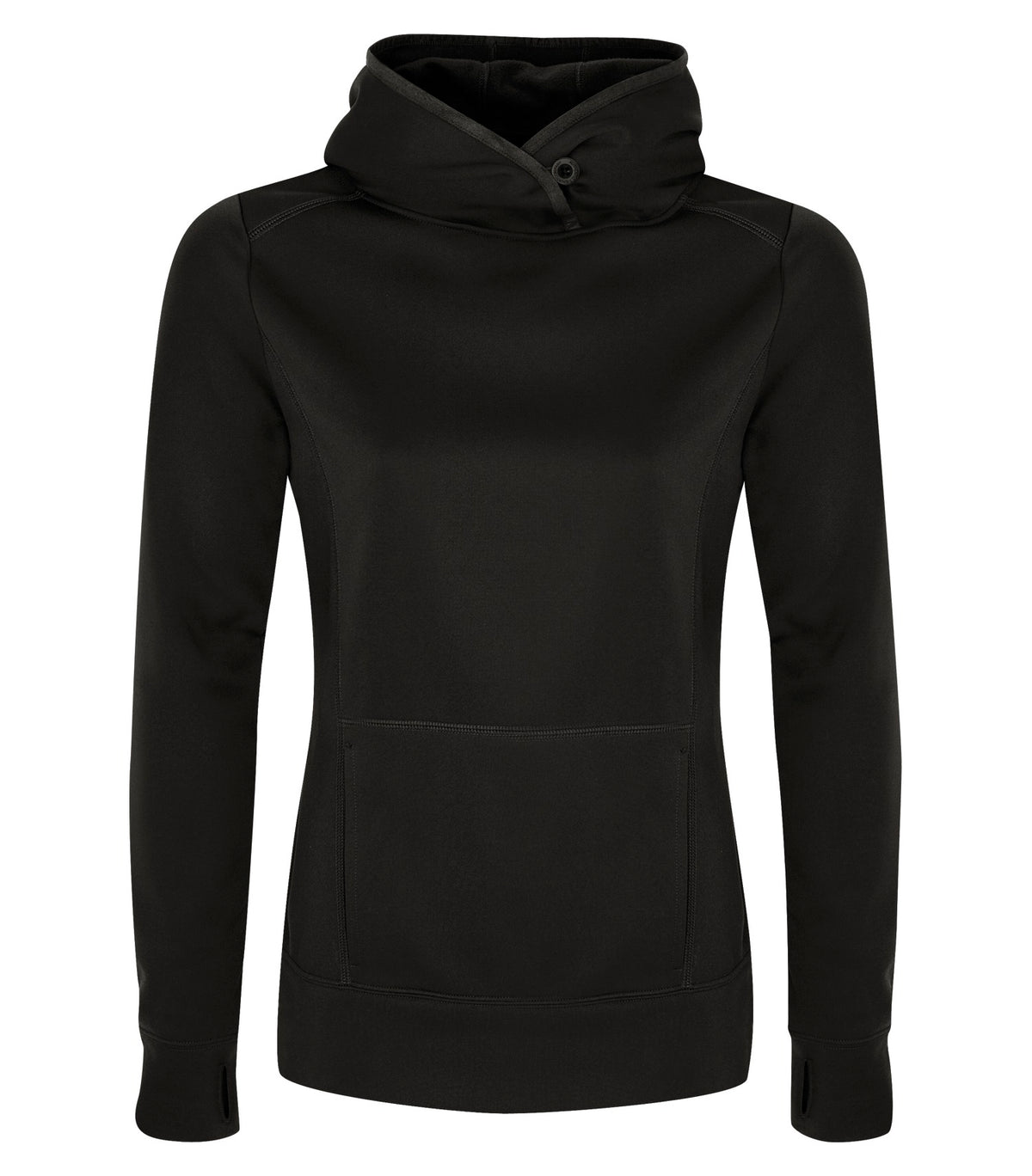 ATC L2005, Game Day Fleece Ladies' Hoodie, Black