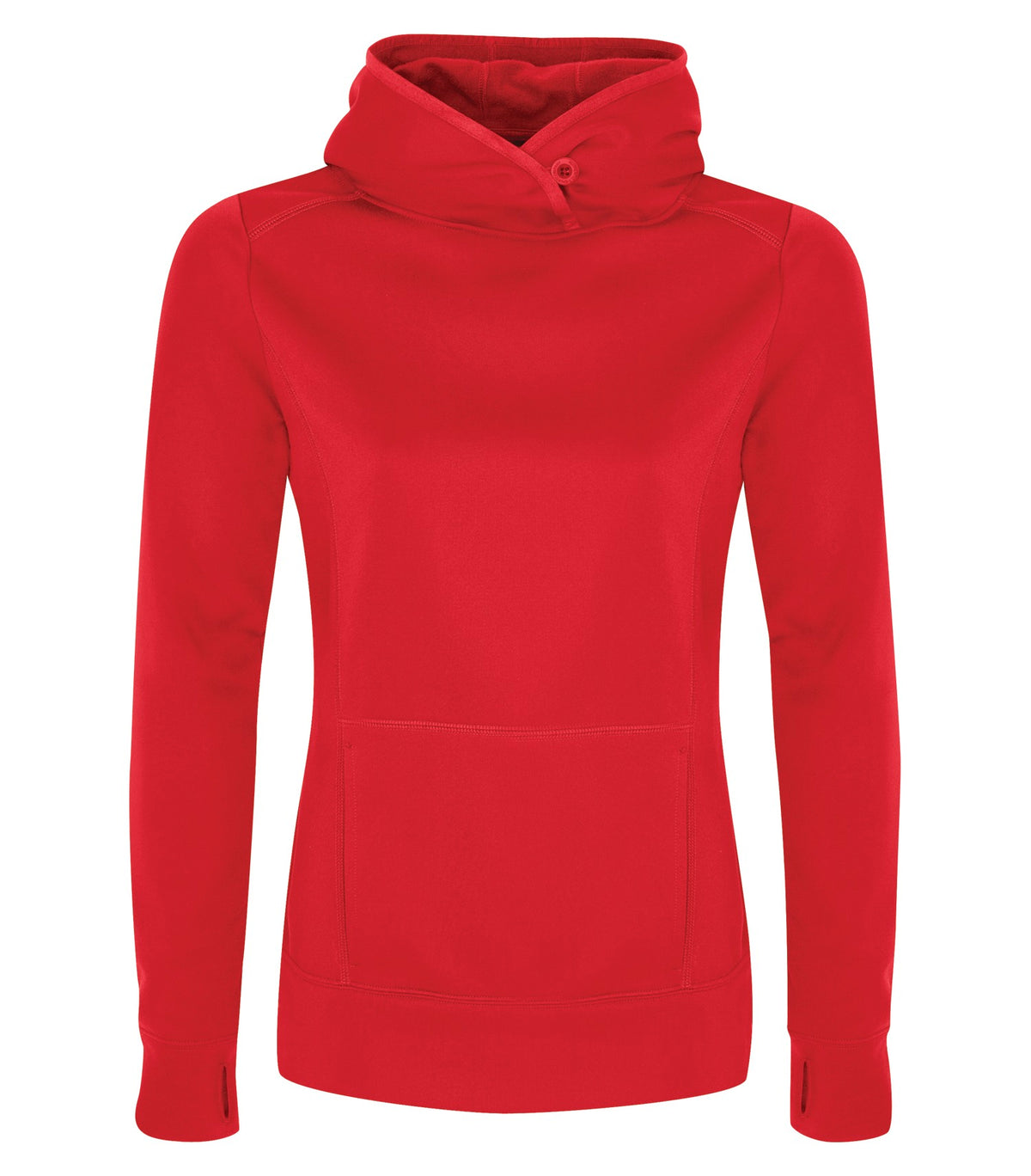 ATC L2005, Game Day Fleece Ladies' Hoodie, True Red