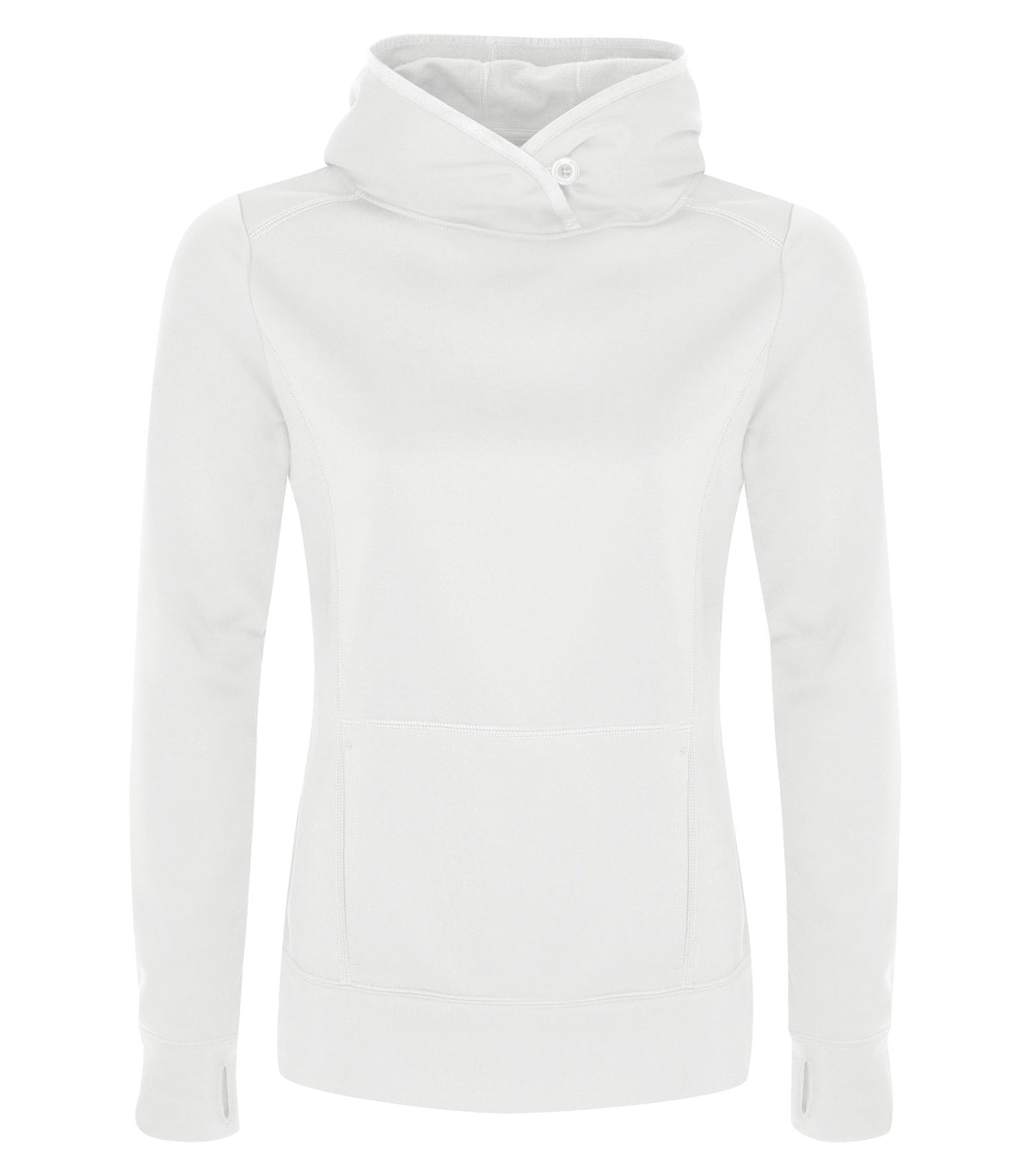 ATC L2005, Game Day Fleece Ladies' Hoodie, White