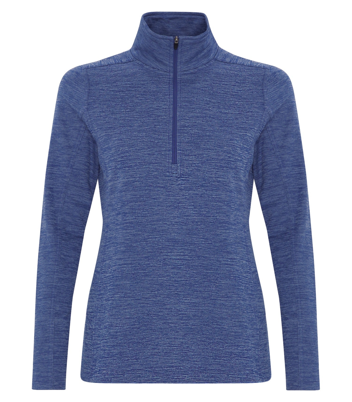 ATC - ATC™ DYNAMIC HEATHER FLEECE 1/2 ZIP LADIES' SWEATSHIRT. - L2022 True Royal Dynamic ATC L2022