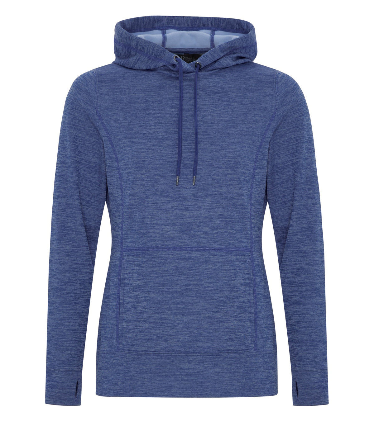 ATC L2033, Dynamic Heather Fleece Ladies' Hoodie, True Royal Dynamic