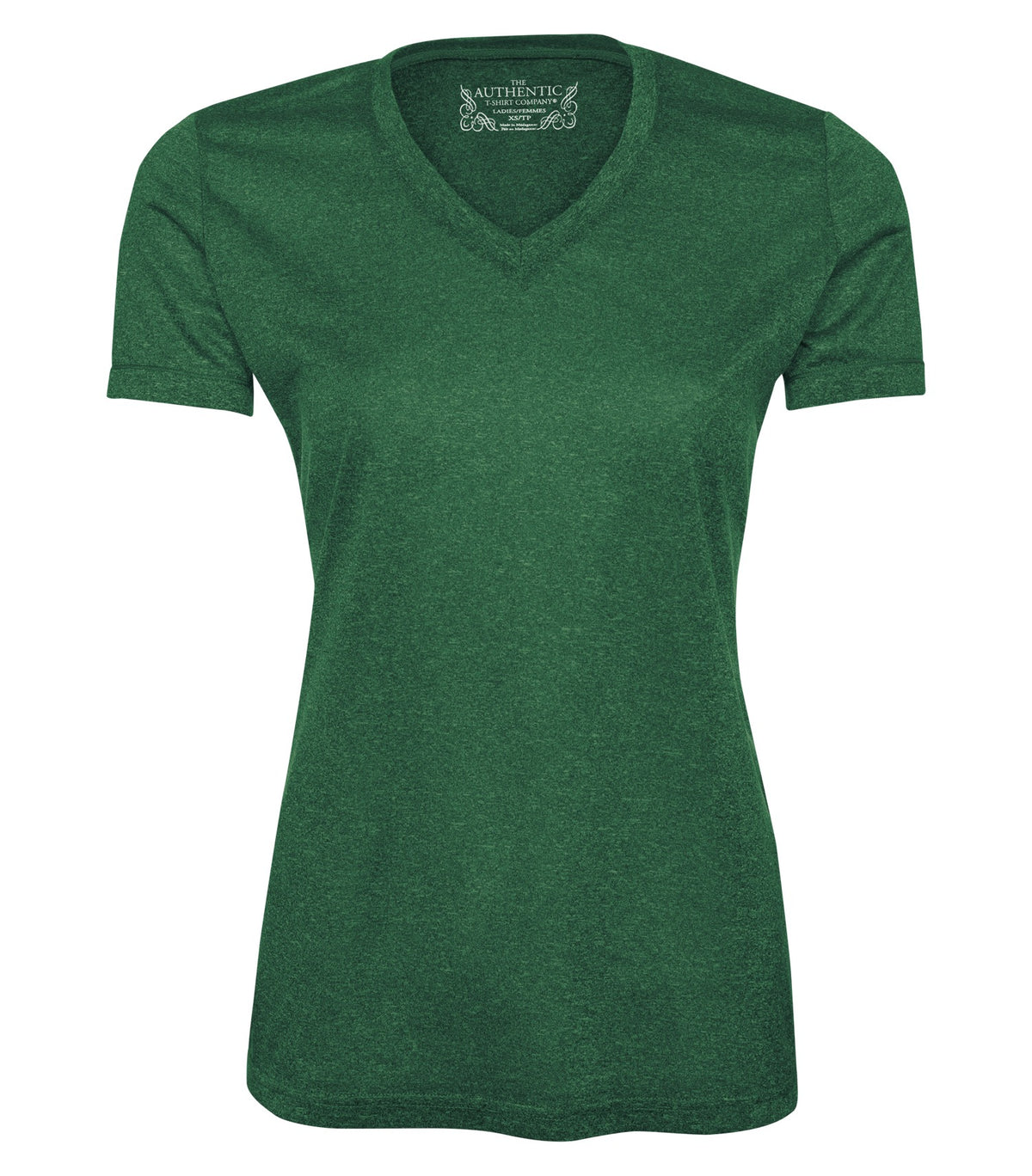 ATC L3517, Pro Team Heather Proformance V-neck Ladies' Tee, Forest Green Heather