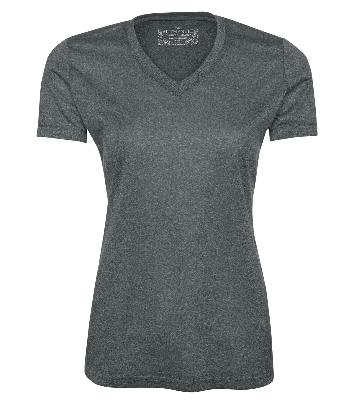 ATC L3517, Pro Team Heather Proformance V-neck Ladies' Tee, Graphite Heather