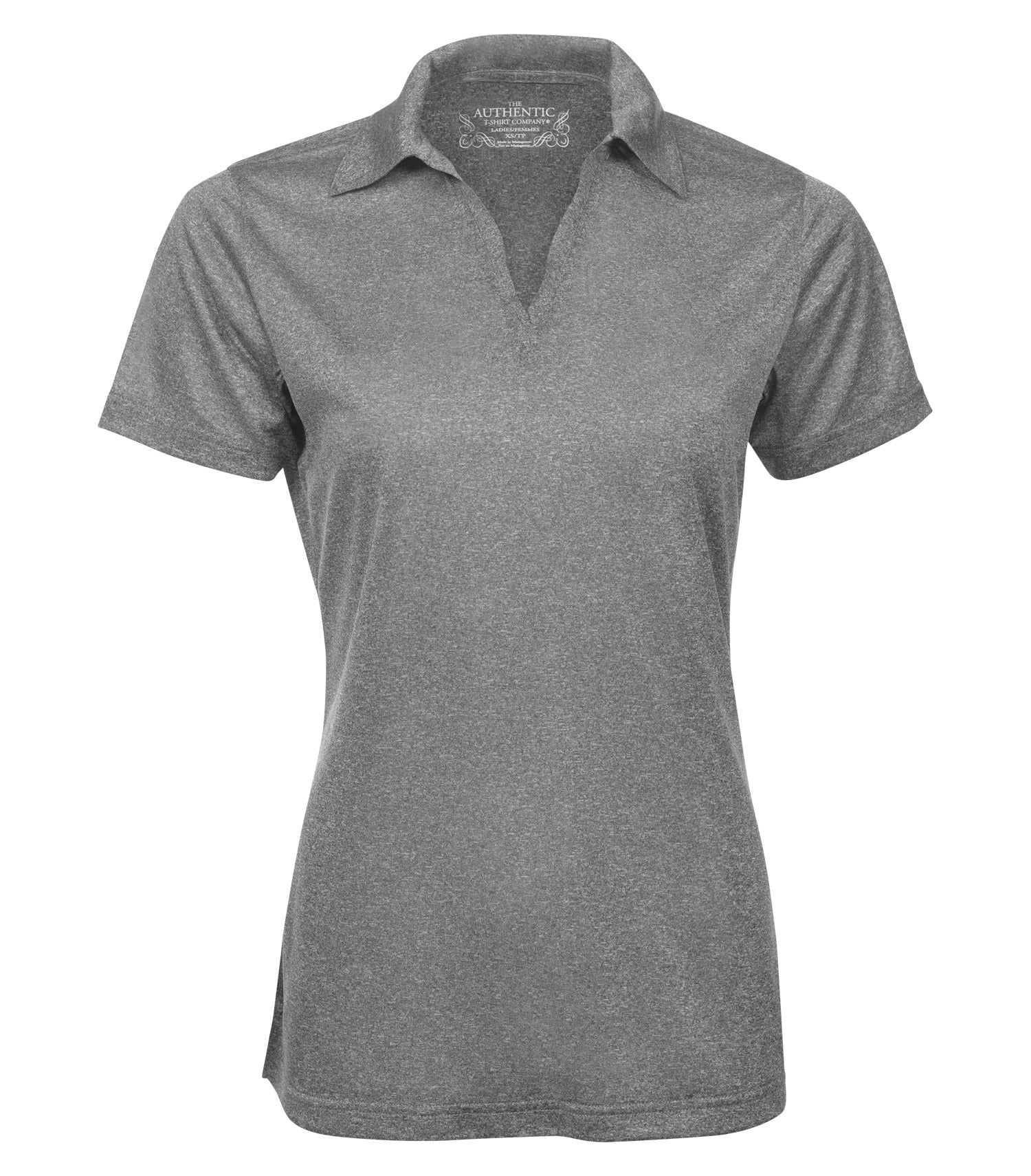 ATC - ATC™ PRO TEAM HEATHER ProFORMANCE LADIES' POLO. - L3518 Charcoal Heather ATC L3518