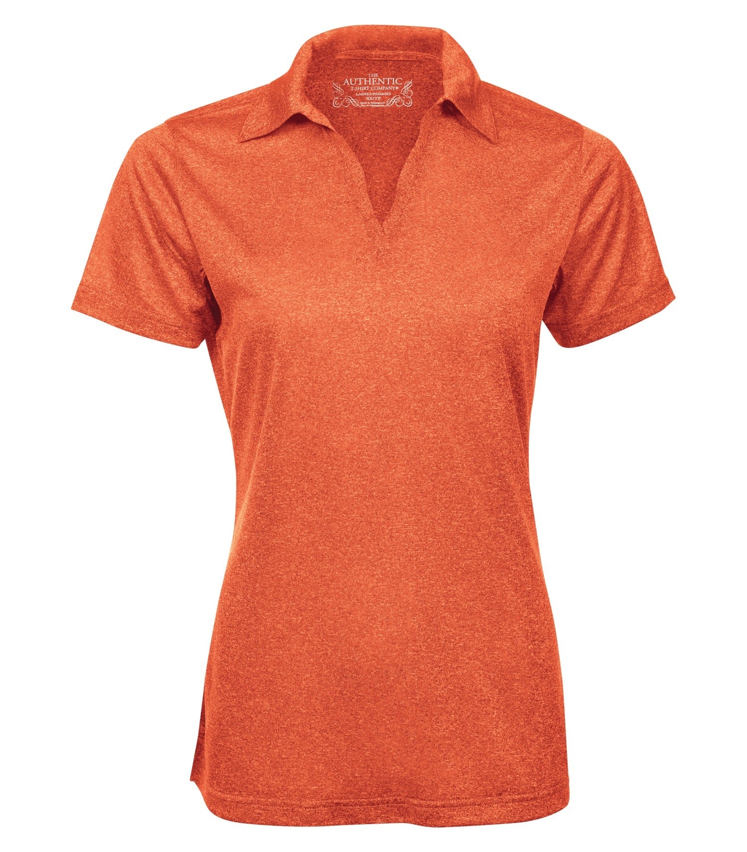 ATC - ATC™ PRO TEAM HEATHER ProFORMANCE LADIES' POLO. - L3518 Deep Orange Heather ATC L3518