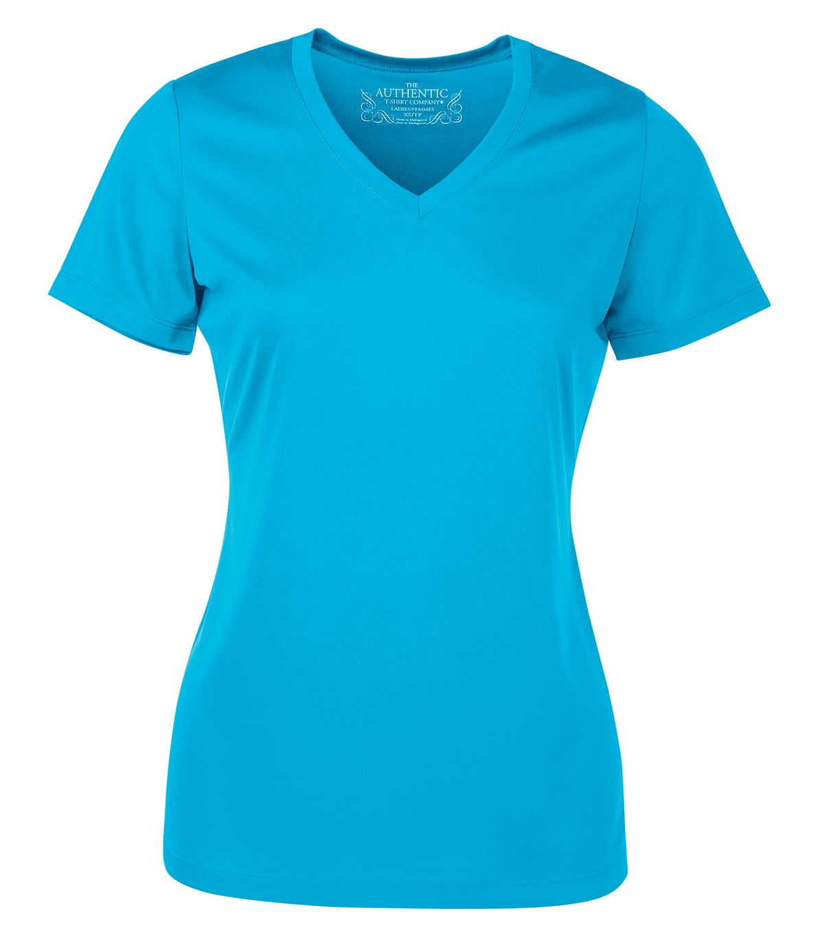 ATC L3520, Pro Team Short Sleeve V-neck Ladies' Tee, Atomic Blue