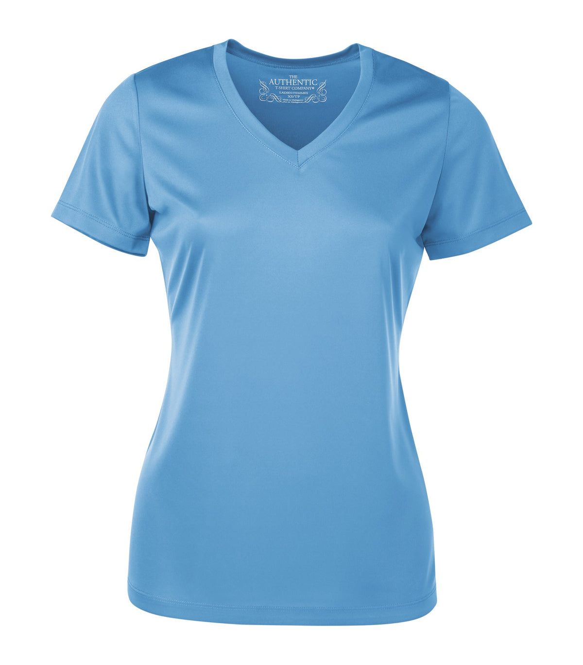 ATC L3520, Pro Team Short Sleeve V-neck Ladies' Tee, Carolina Blue