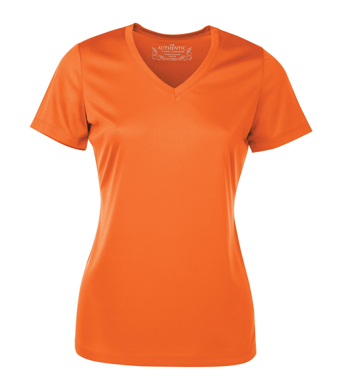 ATC L3520, Pro Team Short Sleeve V-neck Ladies' Tee, Deep Orange