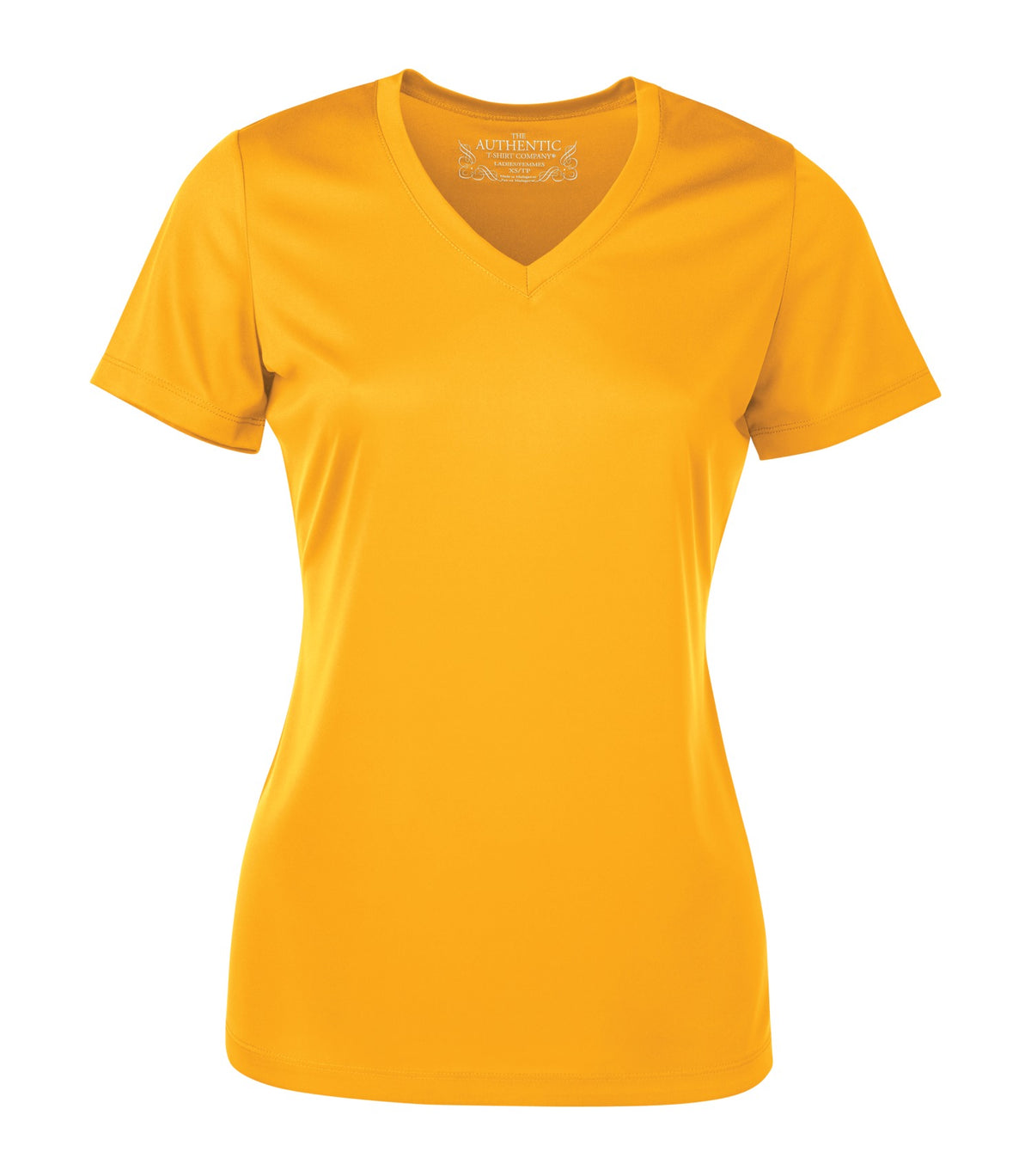 ATC L3520, Pro Team Short Sleeve V-neck Ladies' Tee, Gold