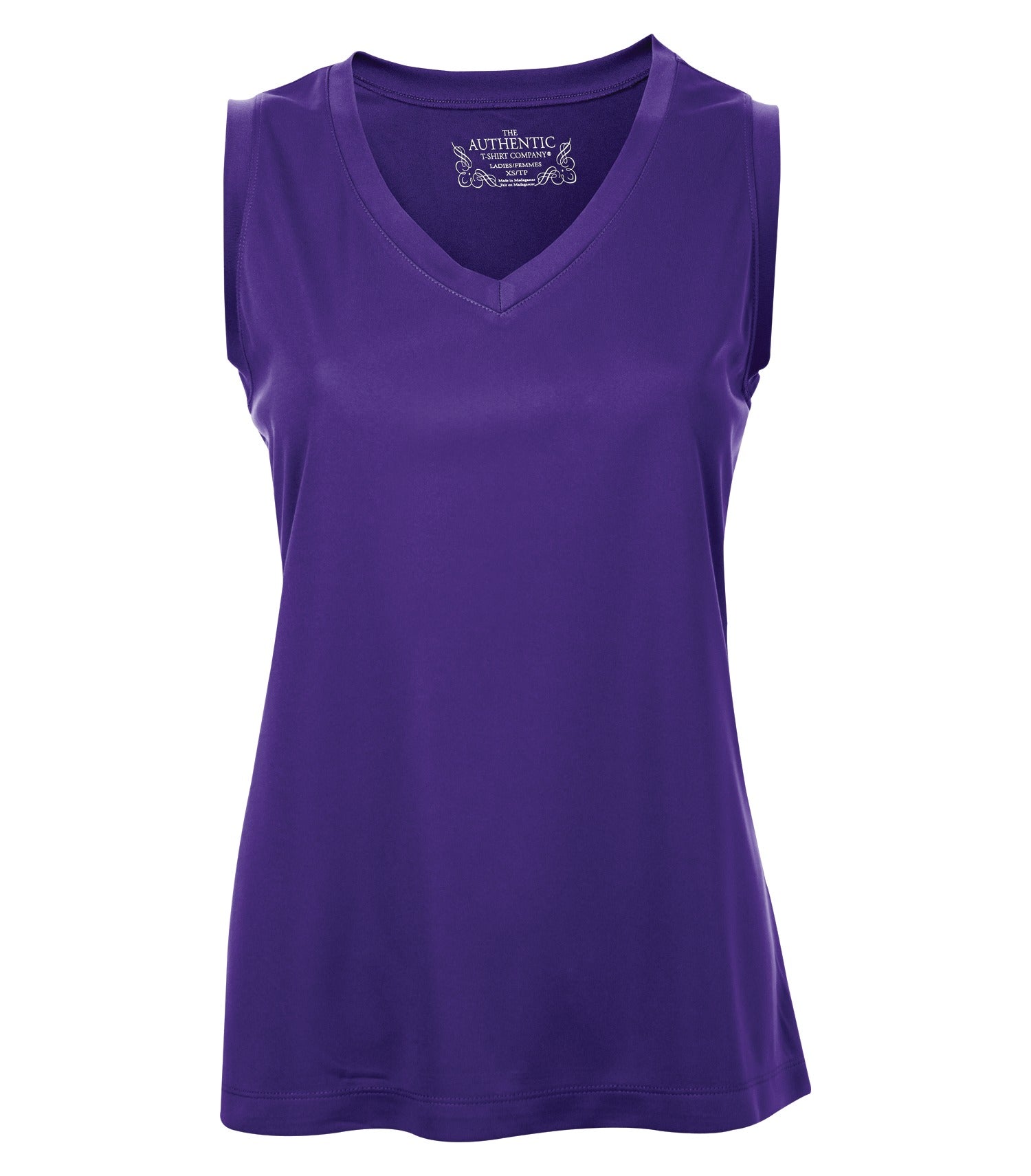 ATC - ATC™ PRO TEAM SLEEVELESS V-NECK LADIES' TEE. - L3527 Purple ATC L3527