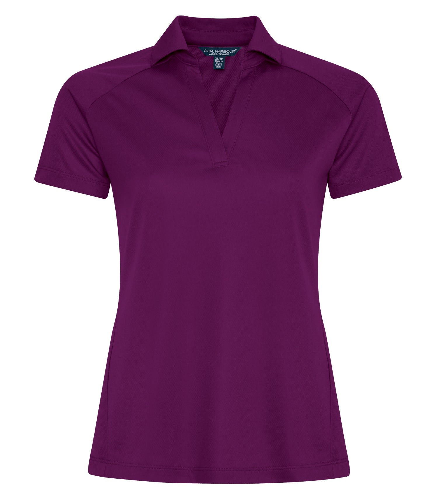CoalHarbour - COAL HARBOUR® TECH MESH SNAG RESISTANT LADIES' POLO. - L3561 Violet CoalHarbour L3561