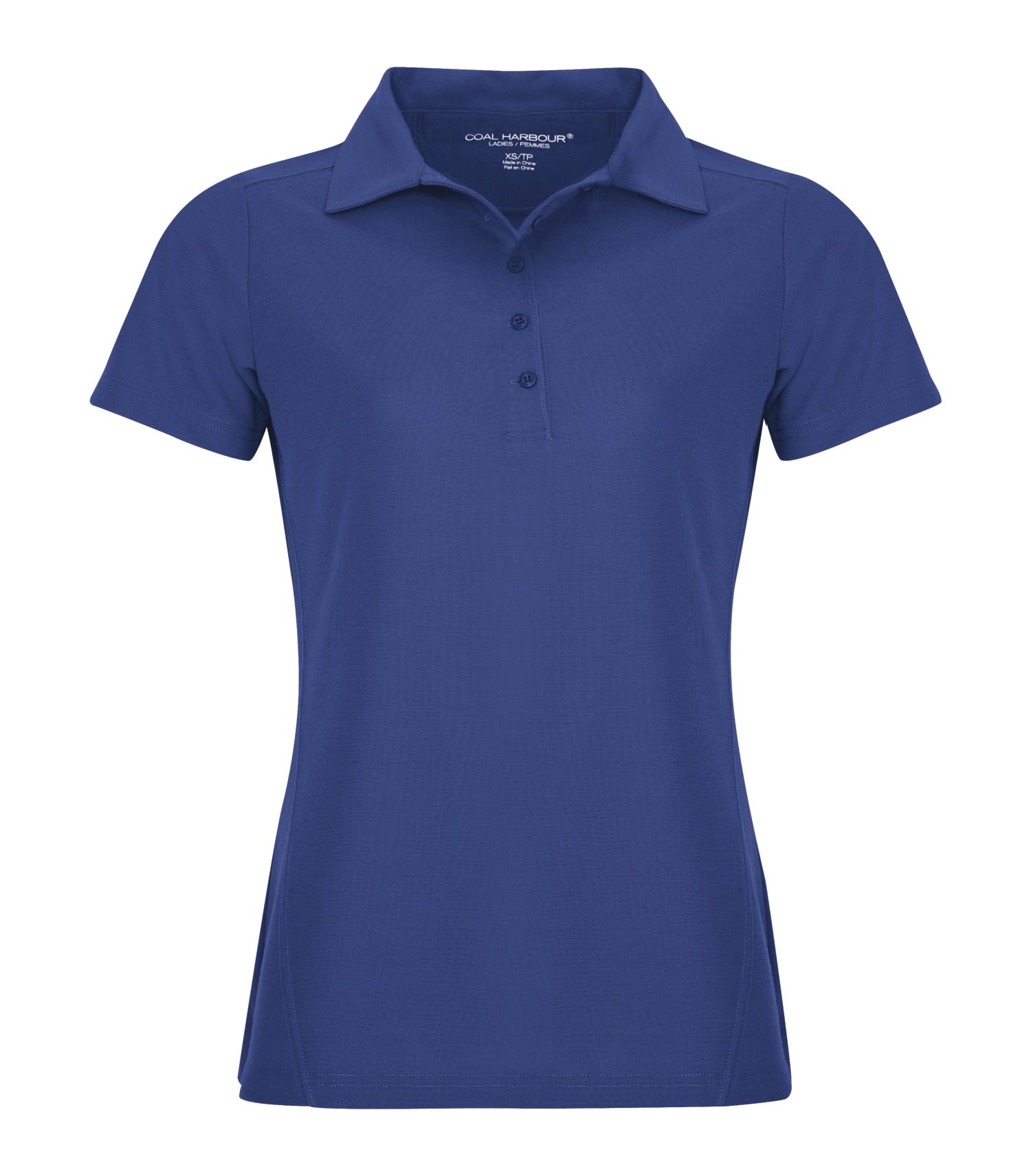 CoalHarbour - DISCONTINUED COAL HARBOUR® C-SPUN PIQUE LADIES' POLO. - L4011 Royal CoalHarbour L4011