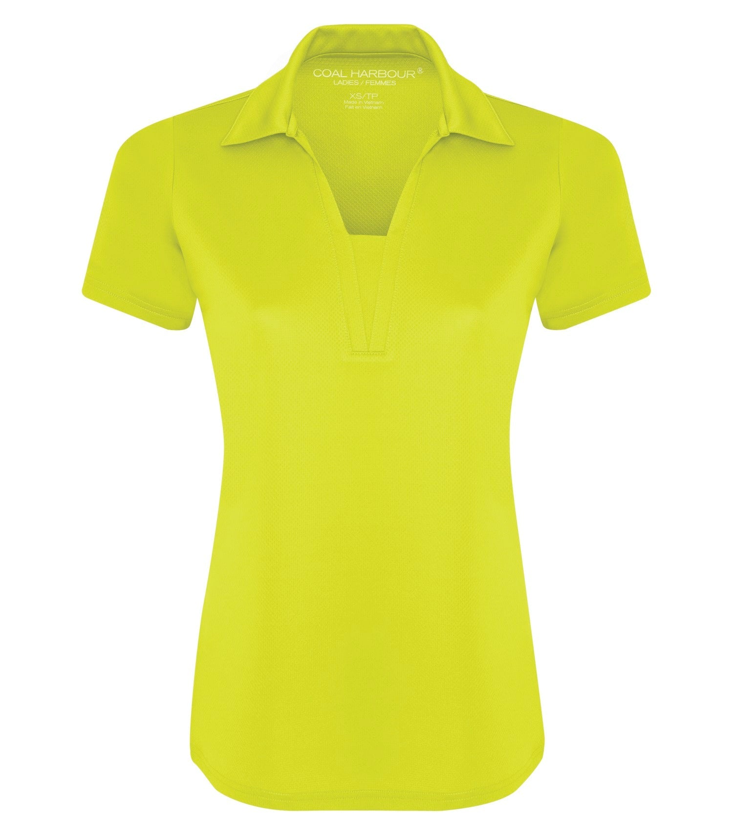 CoalHarbour - COAL HARBOUR® CITY TECH SNAG RESISTANT LADIES' POLO. - L4015 Citron CoalHarbour L4015