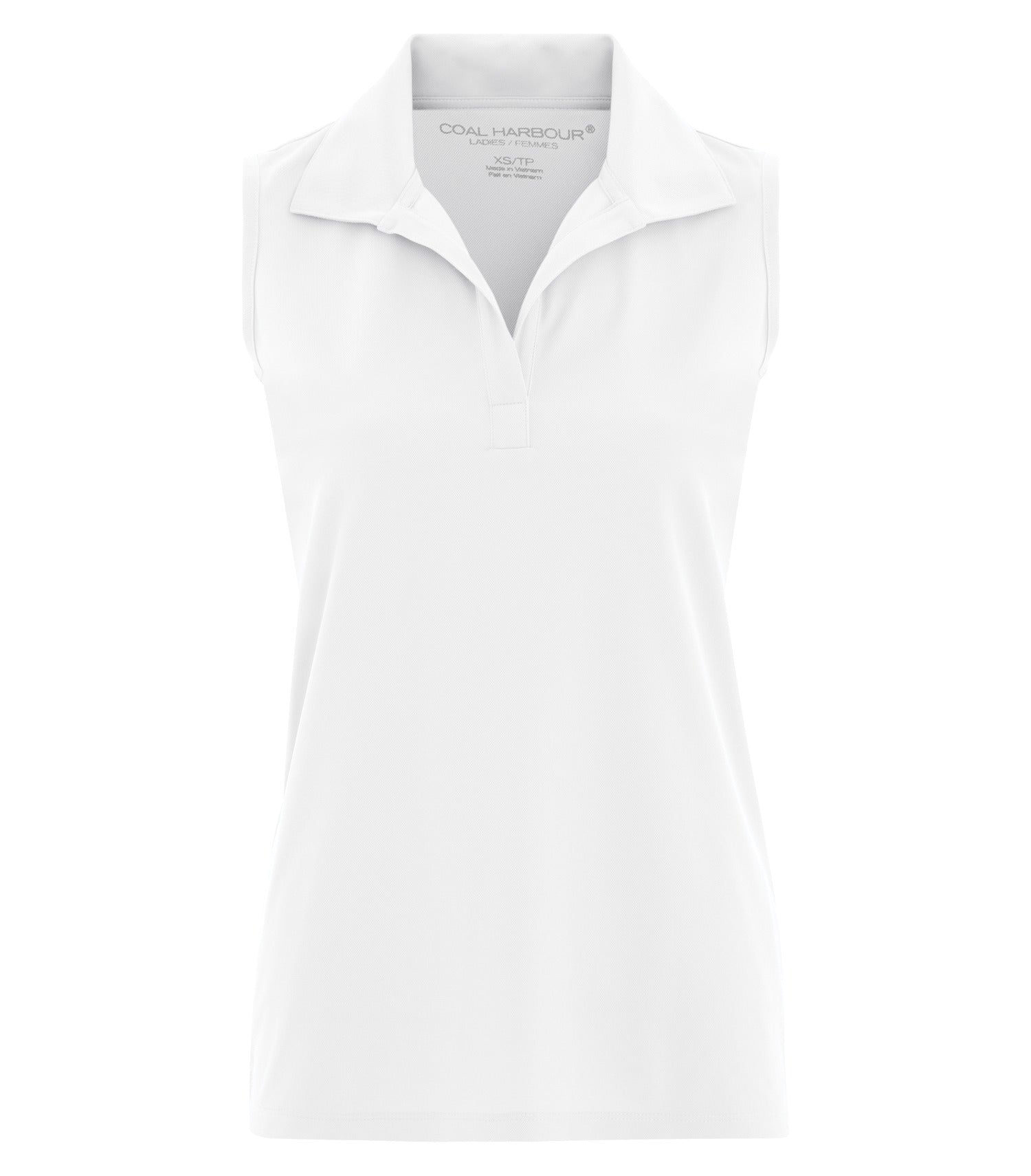 CoalHarbour - DISCONTINUED COAL HARBOUR® SNAG RESISTANT SLEEVELESS LADIES' POLO. - L4451 White 4XL CoalHarbour L4451