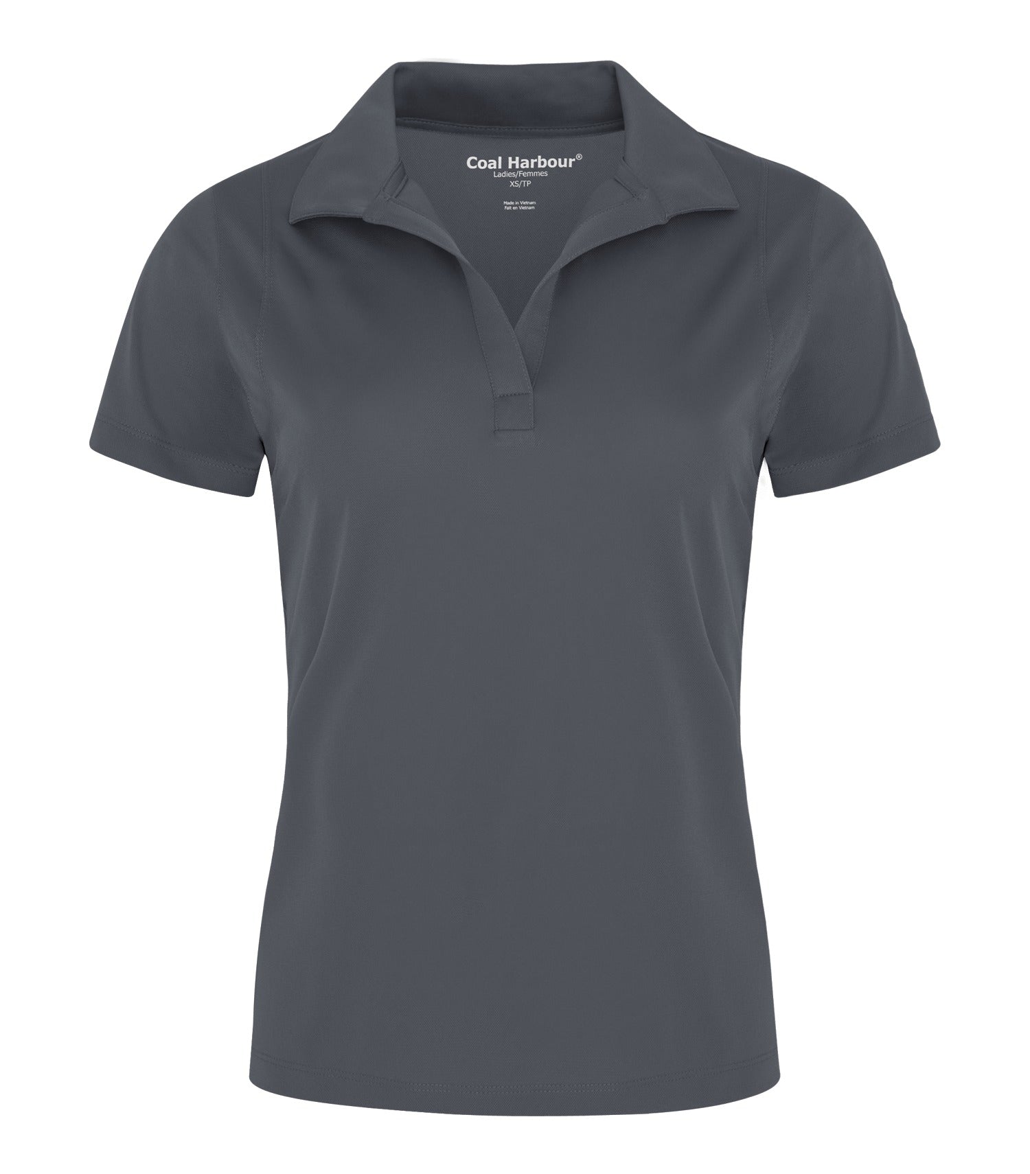 CoalHarbour - COAL HARBOUR® SNAG RESISTANT LADIES' POLO. - L445 Iron Grey CoalHarbour L445