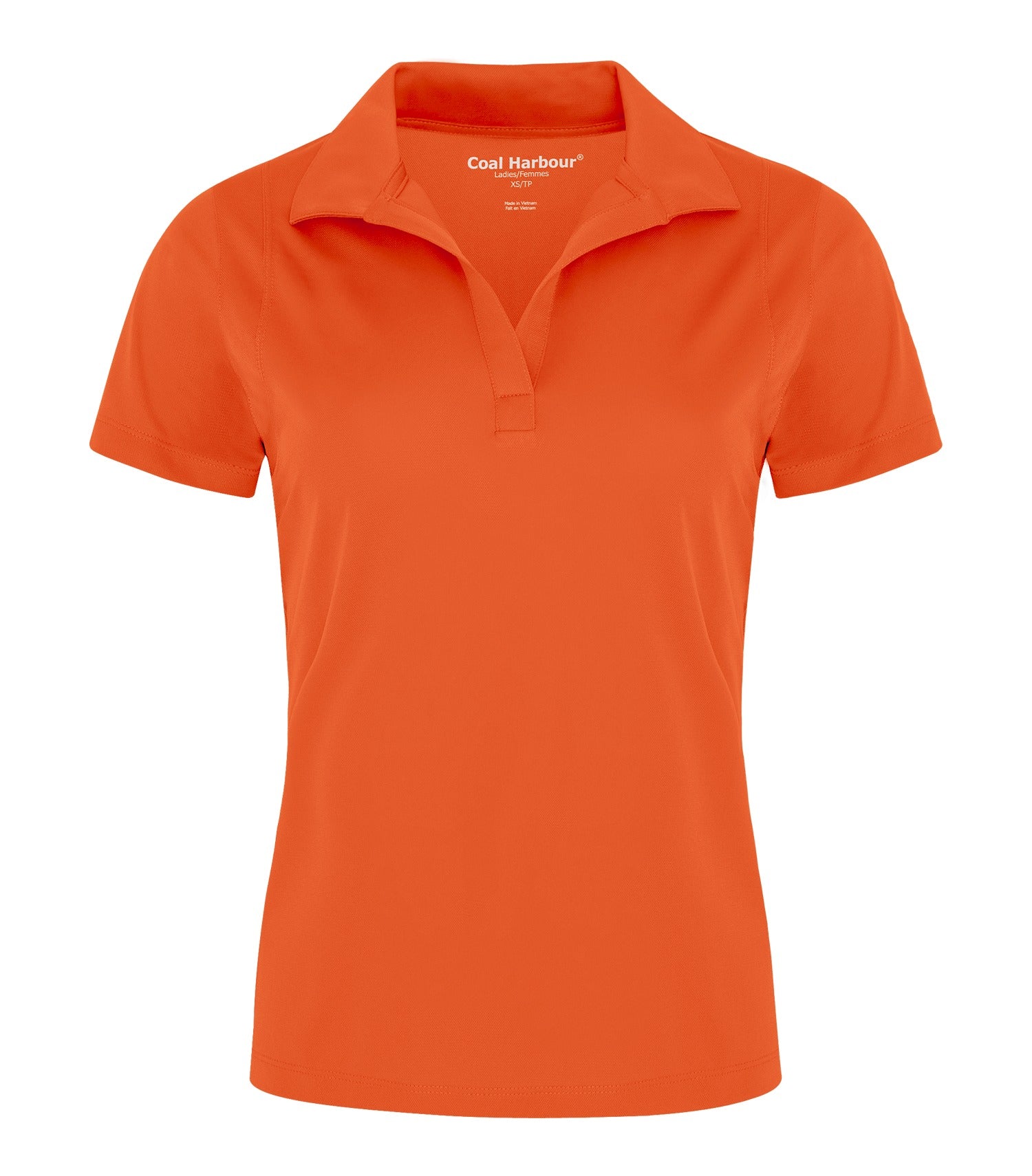CoalHarbour - COAL HARBOUR® SNAG RESISTANT LADIES' POLO. - L445 ^Safety Orange CoalHarbour L445