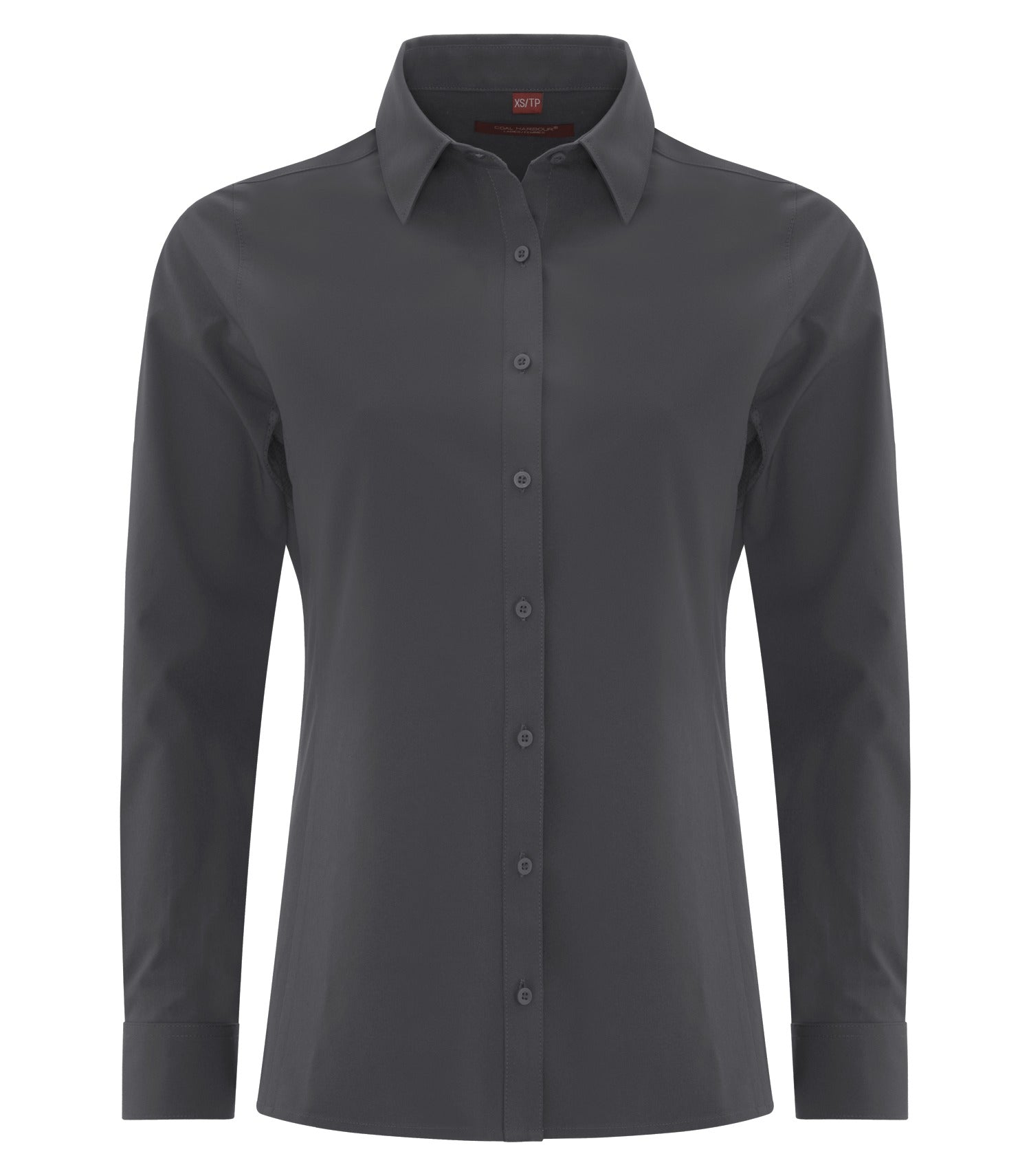 CoalHarbour - DISCONTINUED COAL HARBOUR® PERFORMANCE STRETCH WOVEN LADIES' SHIRT. - L6020 Iron Grey CoalHarbour L6020