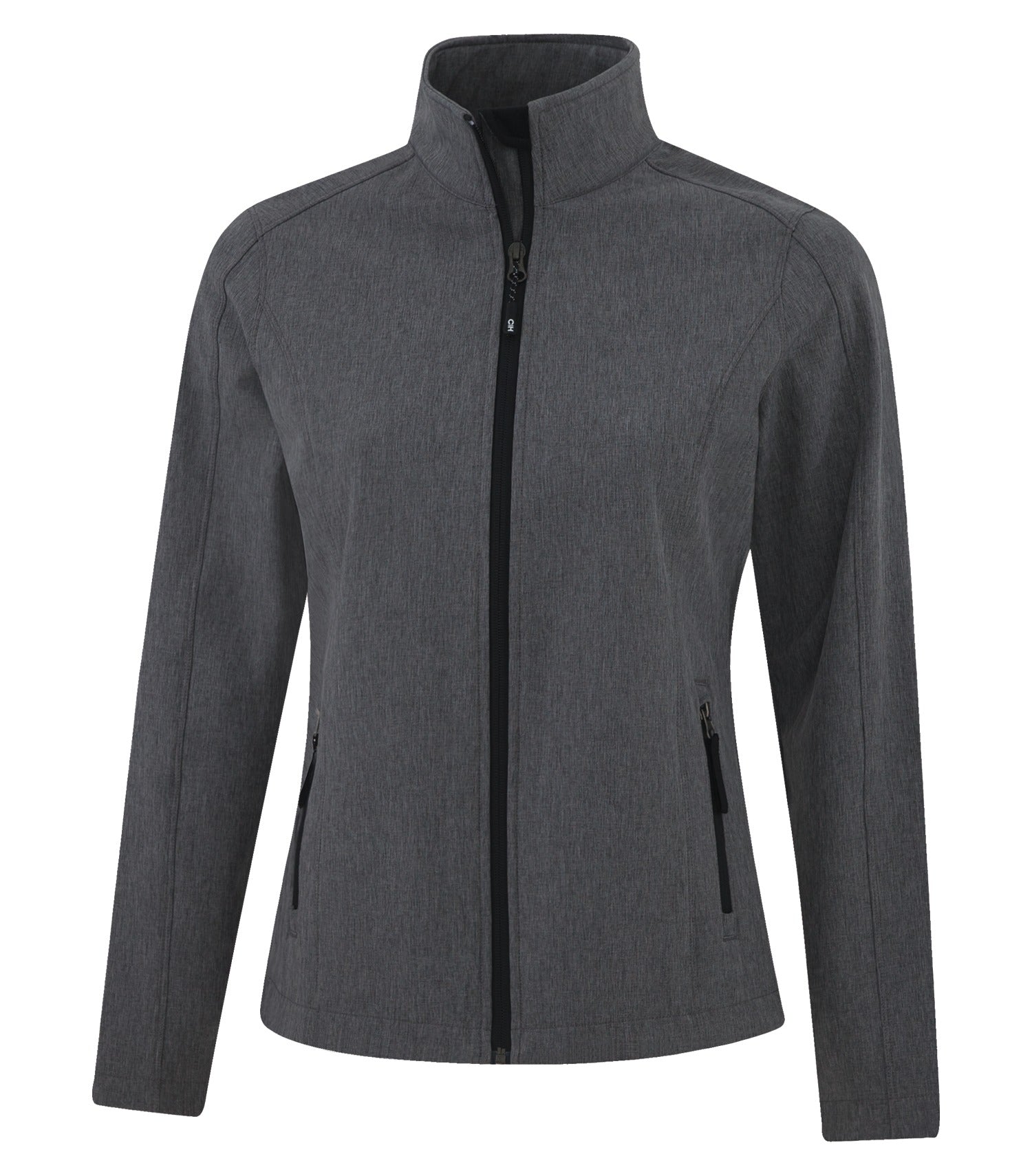 CoalHarbour - COAL HARBOUR® EVERYDAY WATER REPELLENT SOFT SHELL LADIES' JACKET. - L7603 Pearl Grey Heather* CoalHarbour L7603