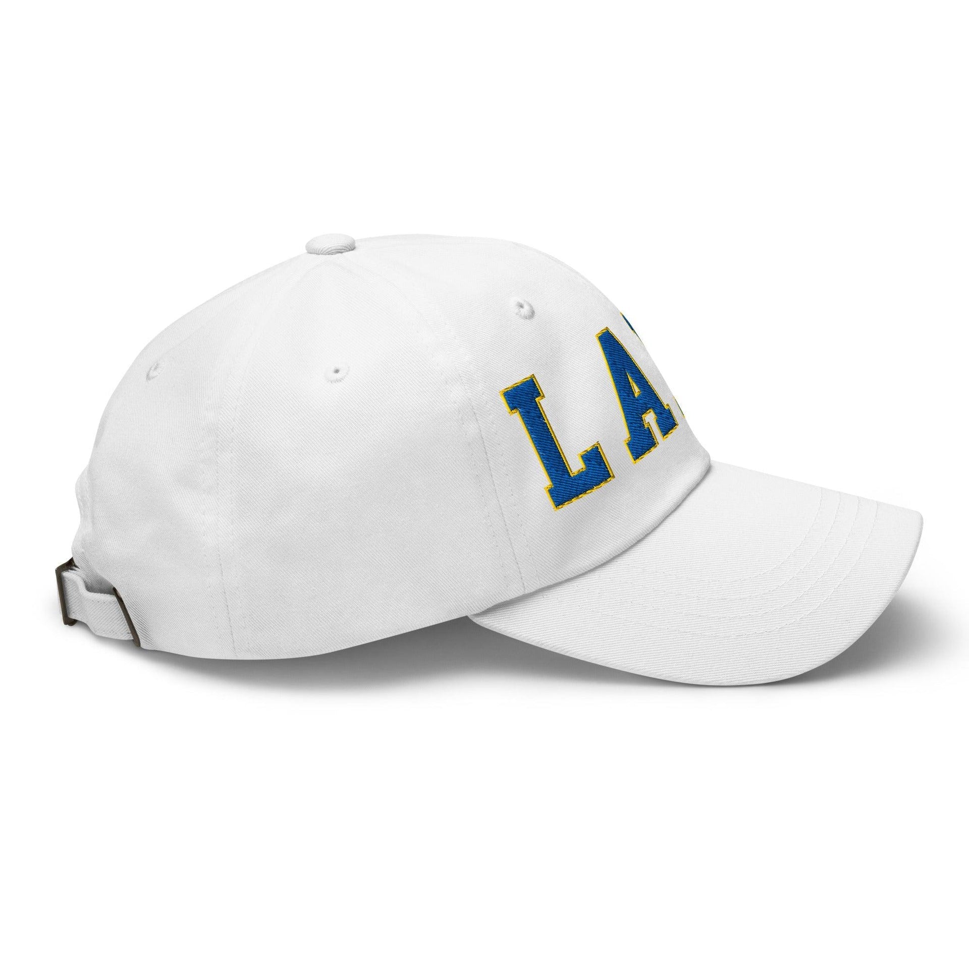 LAFD Los Angeles Fire Department Football Embroidered Dad Hat CA Capital Crowns Dad Hats Los Angeles