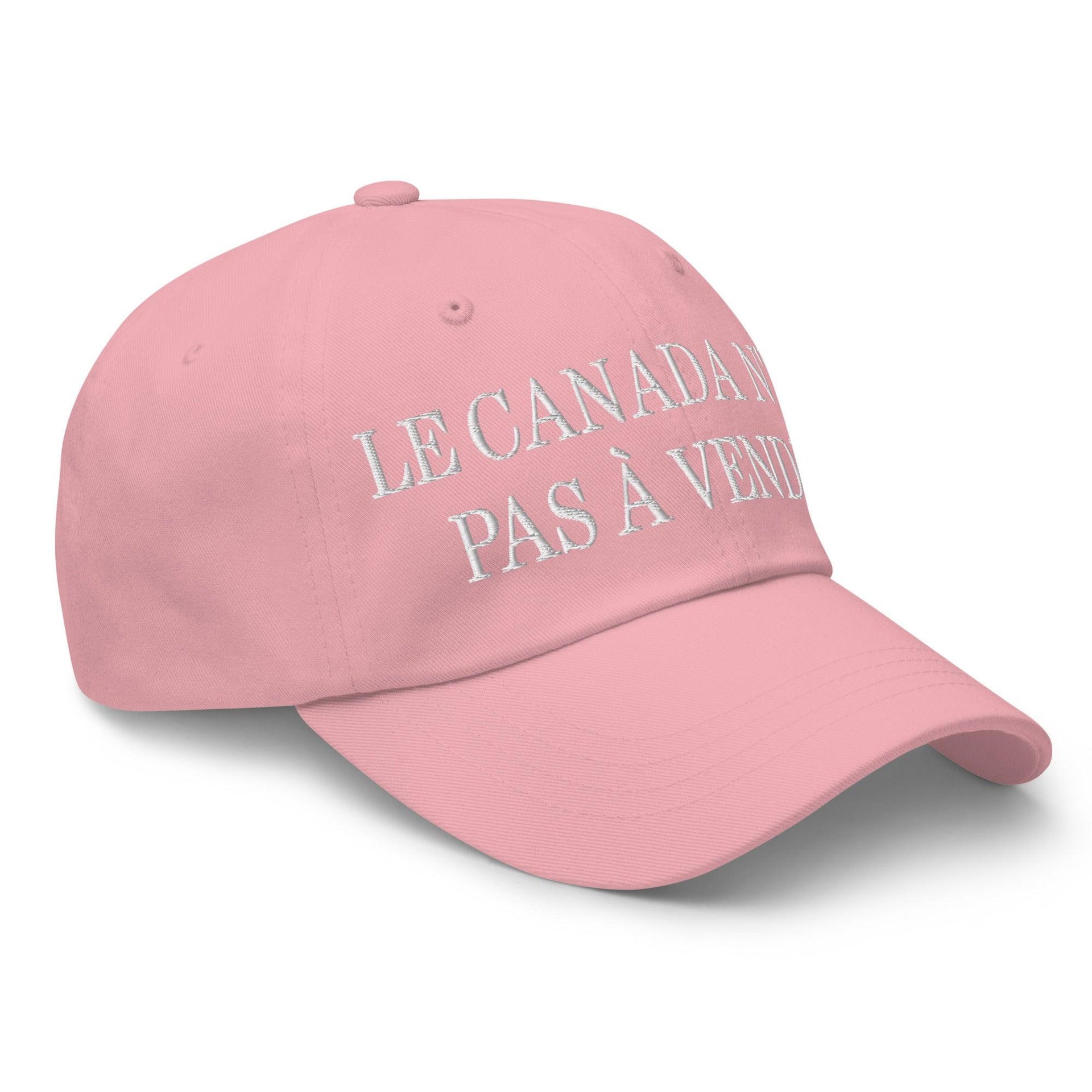 Le Canada n'est pas à Vendre Canada is not for Sale Great Embroidered Dad Hat Canada Canada Is Not For Sale Capital Crowns Dad Hats