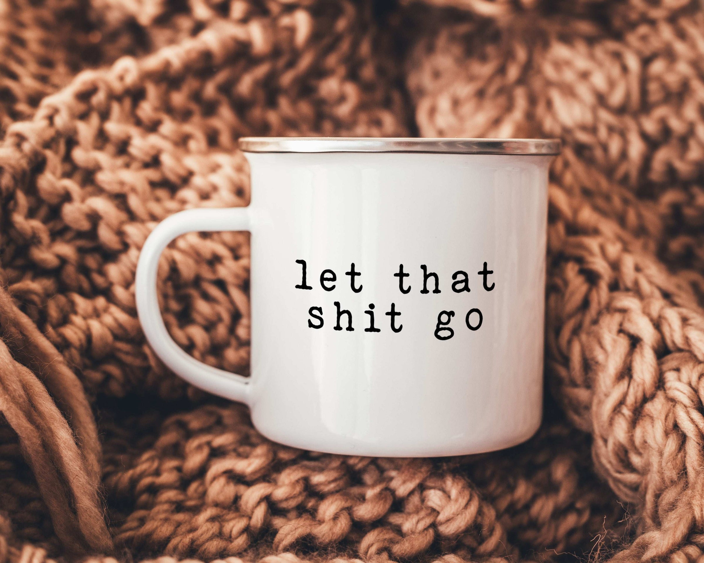 Let that shit go mug Creativien mugs Shopify Collective