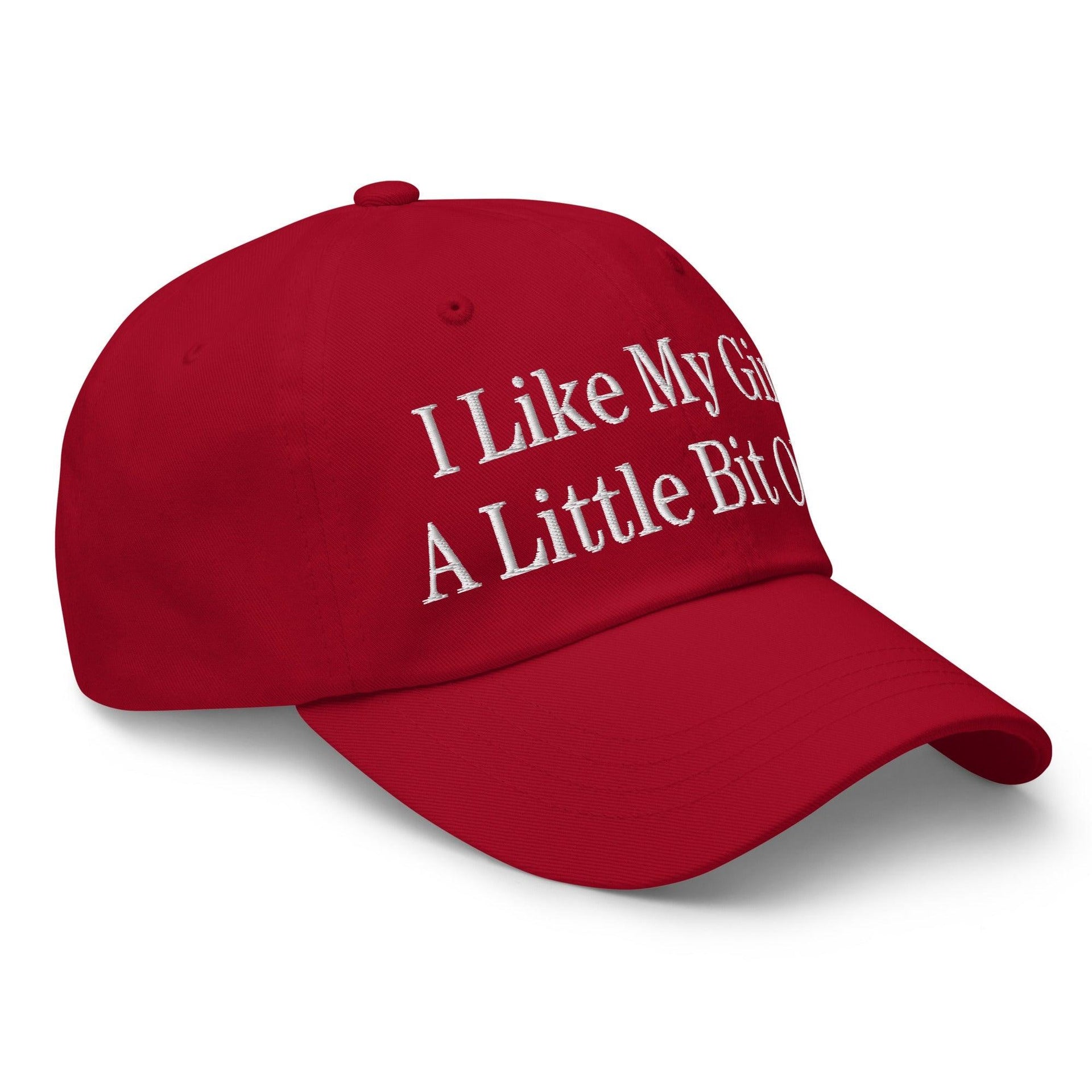 I Like My Girls a Little Bit Older Embroidered Dad Hat Capital Crowns Dad Hats Funny