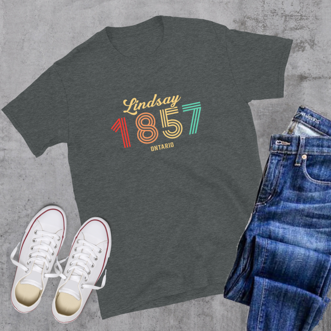 Lindsay Vintage Tee Dark Heather Canadian City Apparel