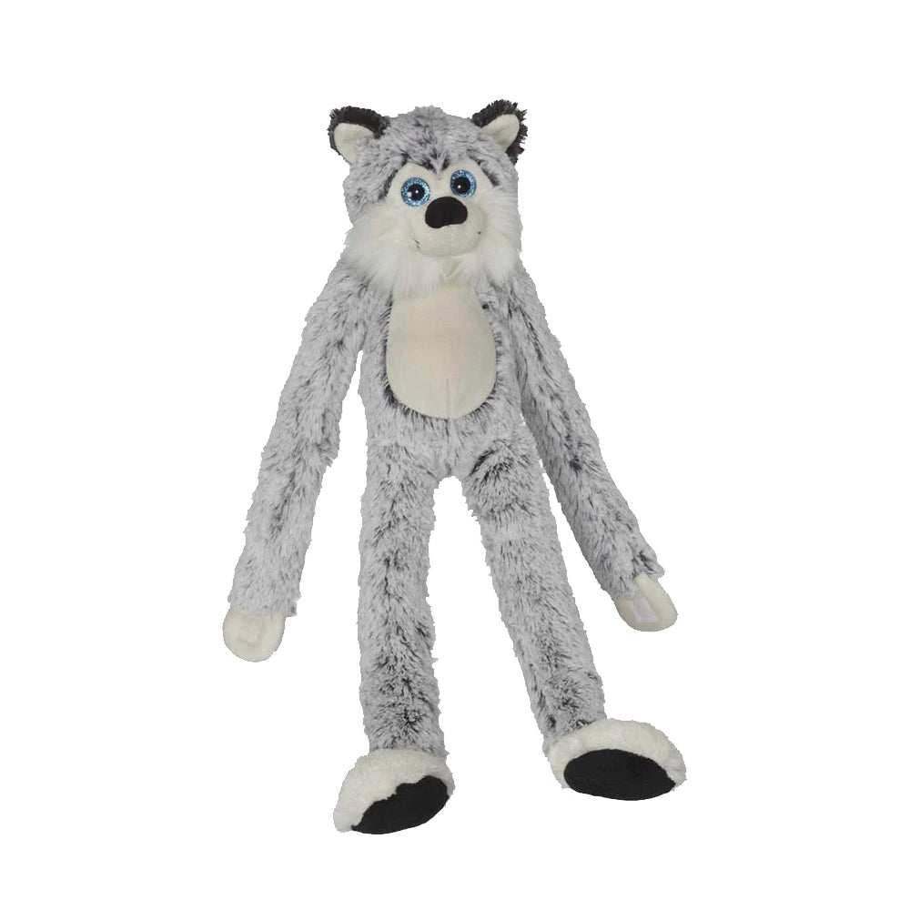 Long Legs Husky Mini Plush grey