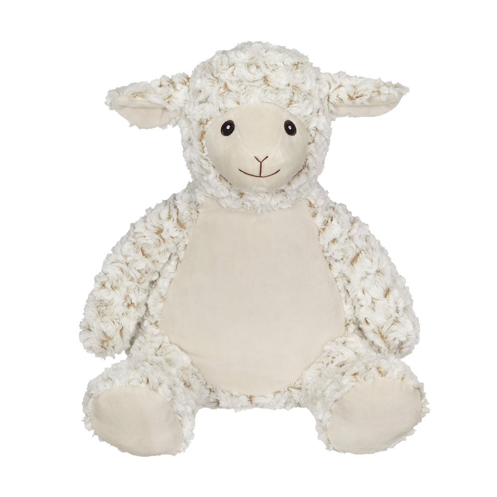 Luce Lamb Buddy 16" cream embroidable lamb