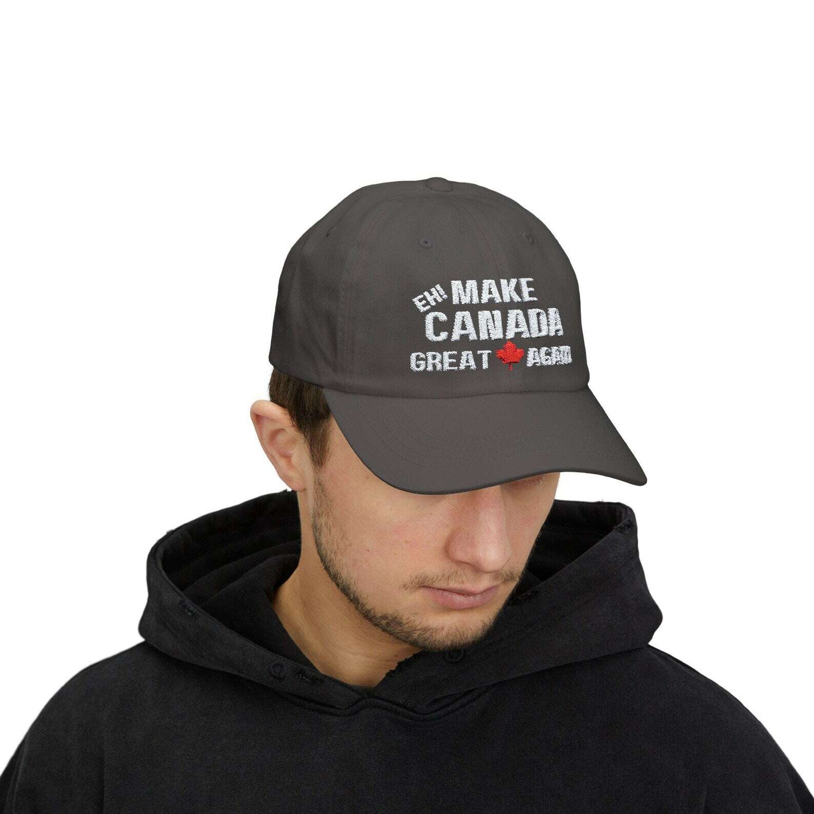 Make Canada Great Again Cap - Classic Dad Hat for Proud Canadians - Perfect Gift for Patriotic Supporters Canadian Pride Hat Classic Dad Hat Make Canada Great Again Proud Canadians Cap