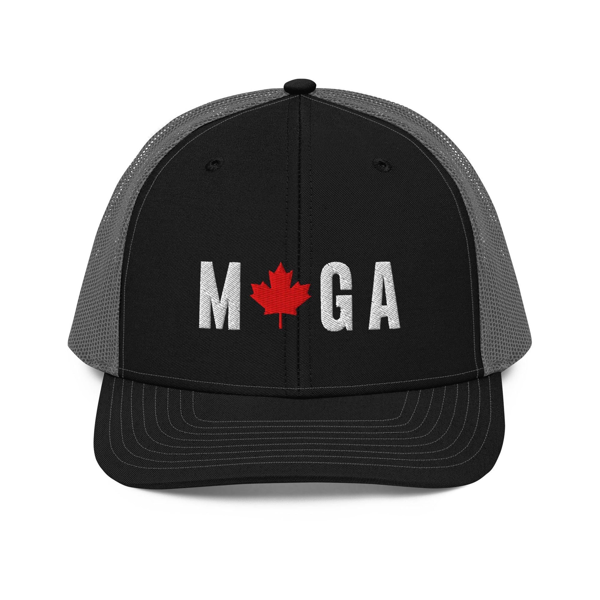 Make Canada Great Again Trucker Cap Canada Detail Embroidery made in canada Maga Make Canada Great Again MCGA