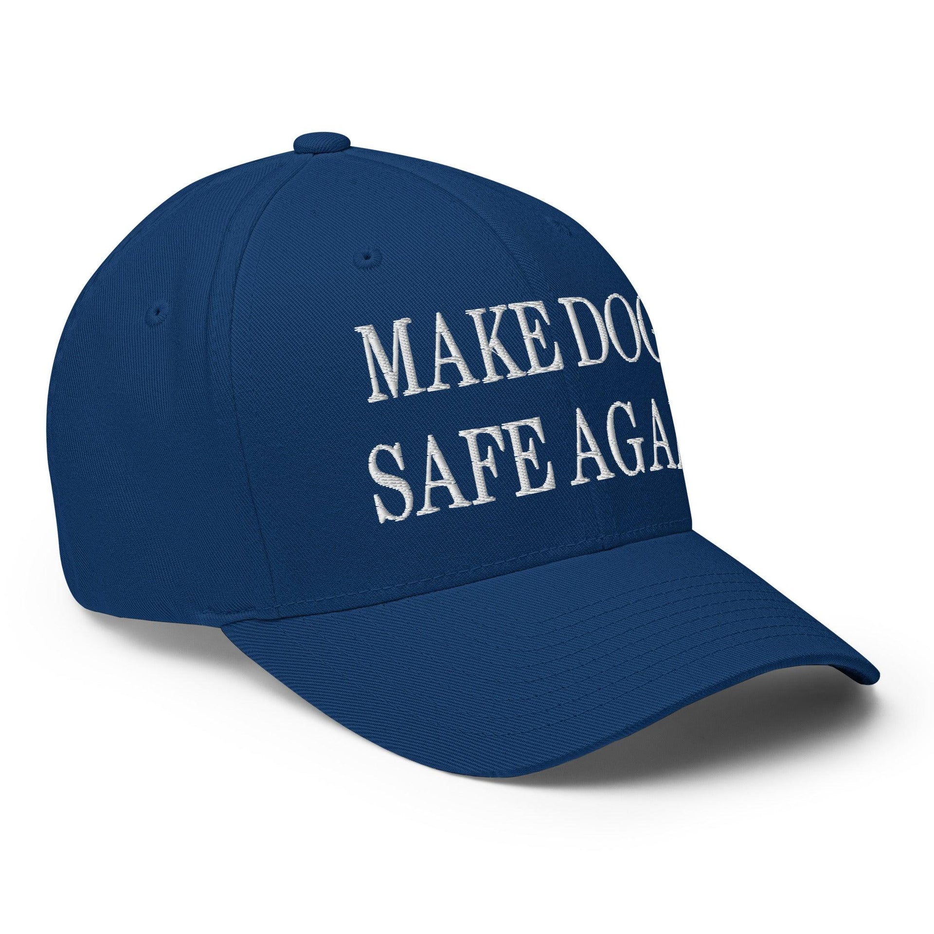 Make Dogs Safe Again Embroidered Stretch Fit Baseball Hat Capital Crowns Make Again Stretch Fit