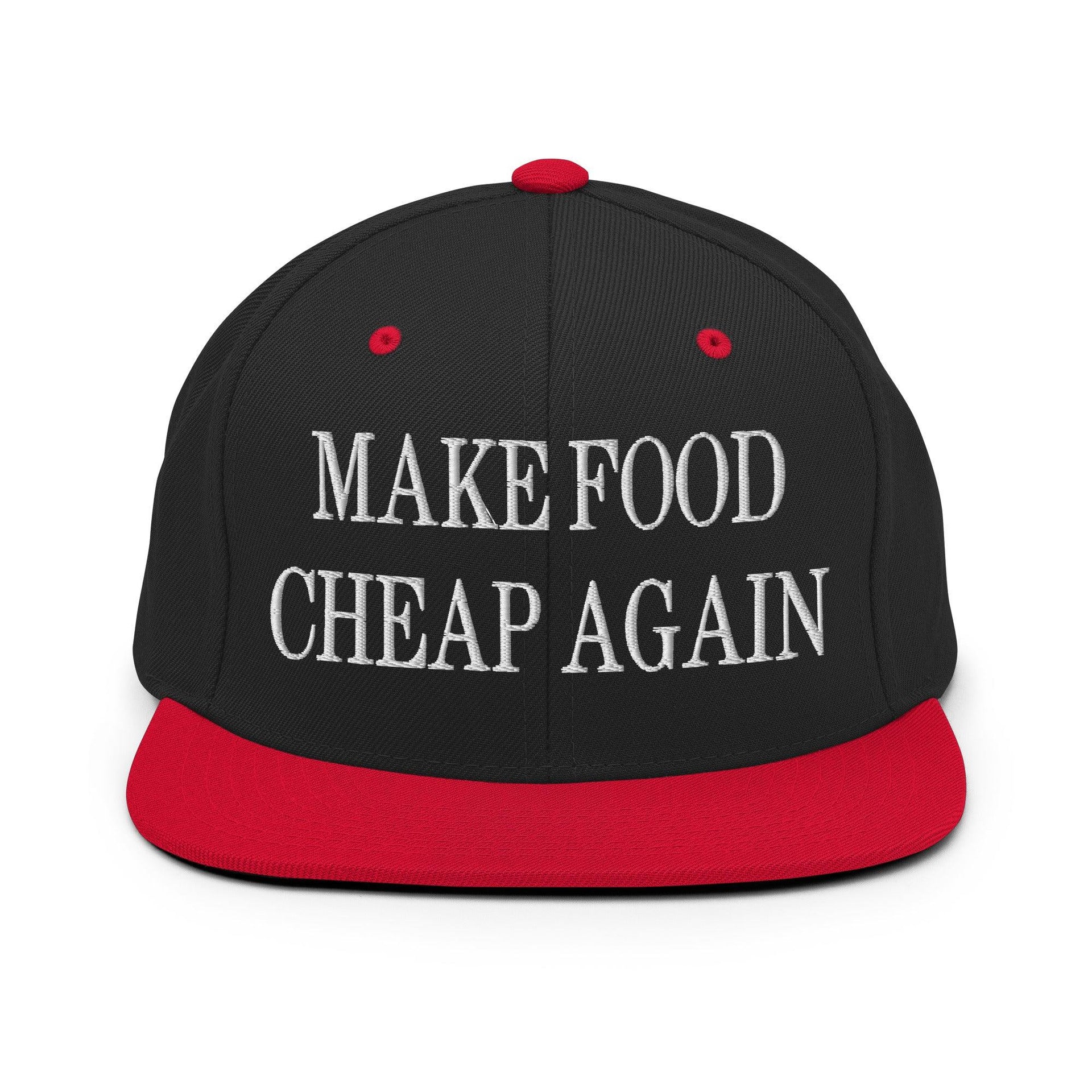Make food it again hat: custom apparel now! Canada out. Mfaih1 Black Red Capital Crowns Make Again Snapback Hats
