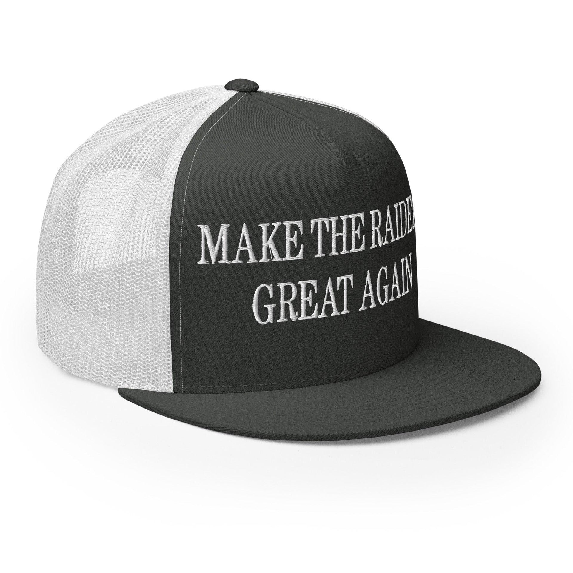 Make Them Great Again Embroidered Mesh Flat Bill Brim Trucker Hat Capital Crowns Football LADs Make Again Trucker Hats