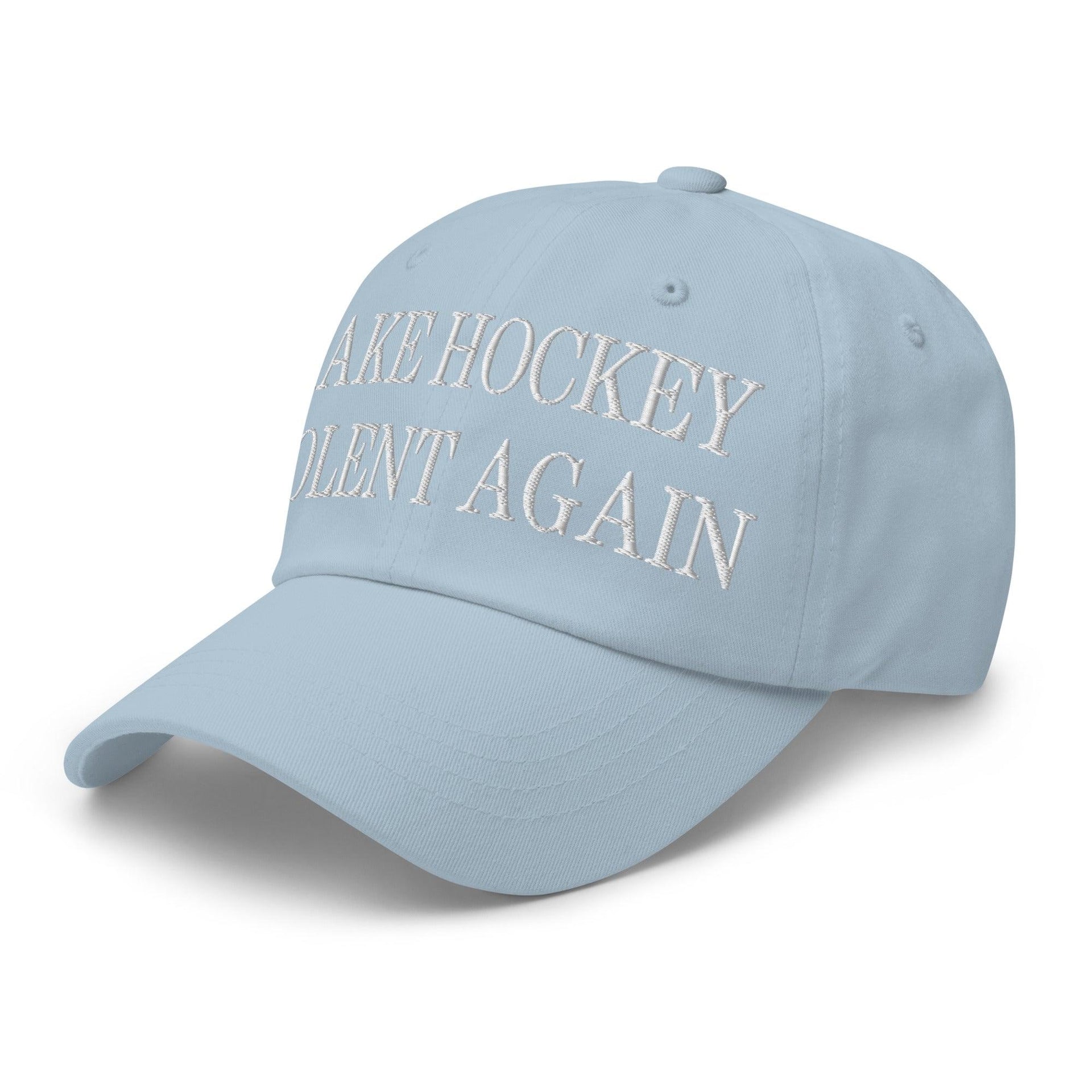 Make Hockey Violent Again Embroidered Dad Hat Capital Crowns Dad Hats Make Again