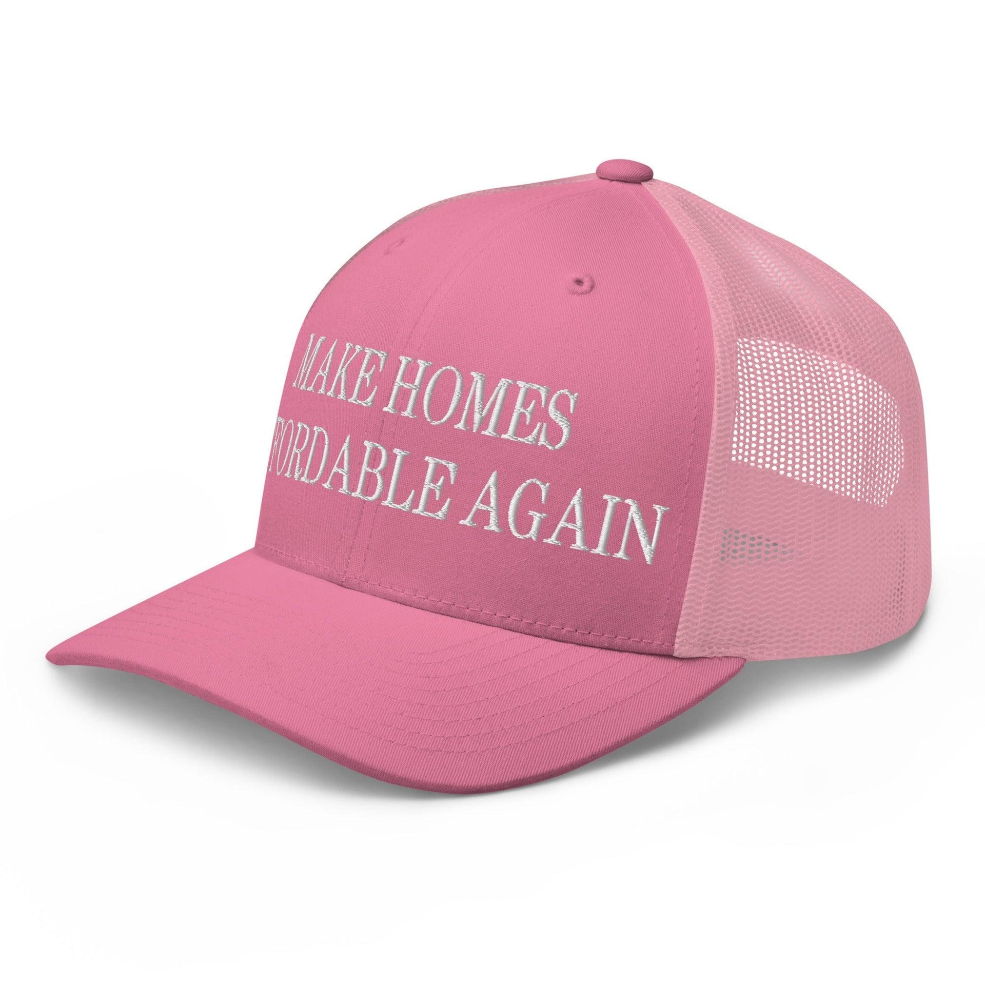 Make Homes Affordable Again Embroidered Mesh Trucker Hat Capital Crowns Make Again Trucker Hats