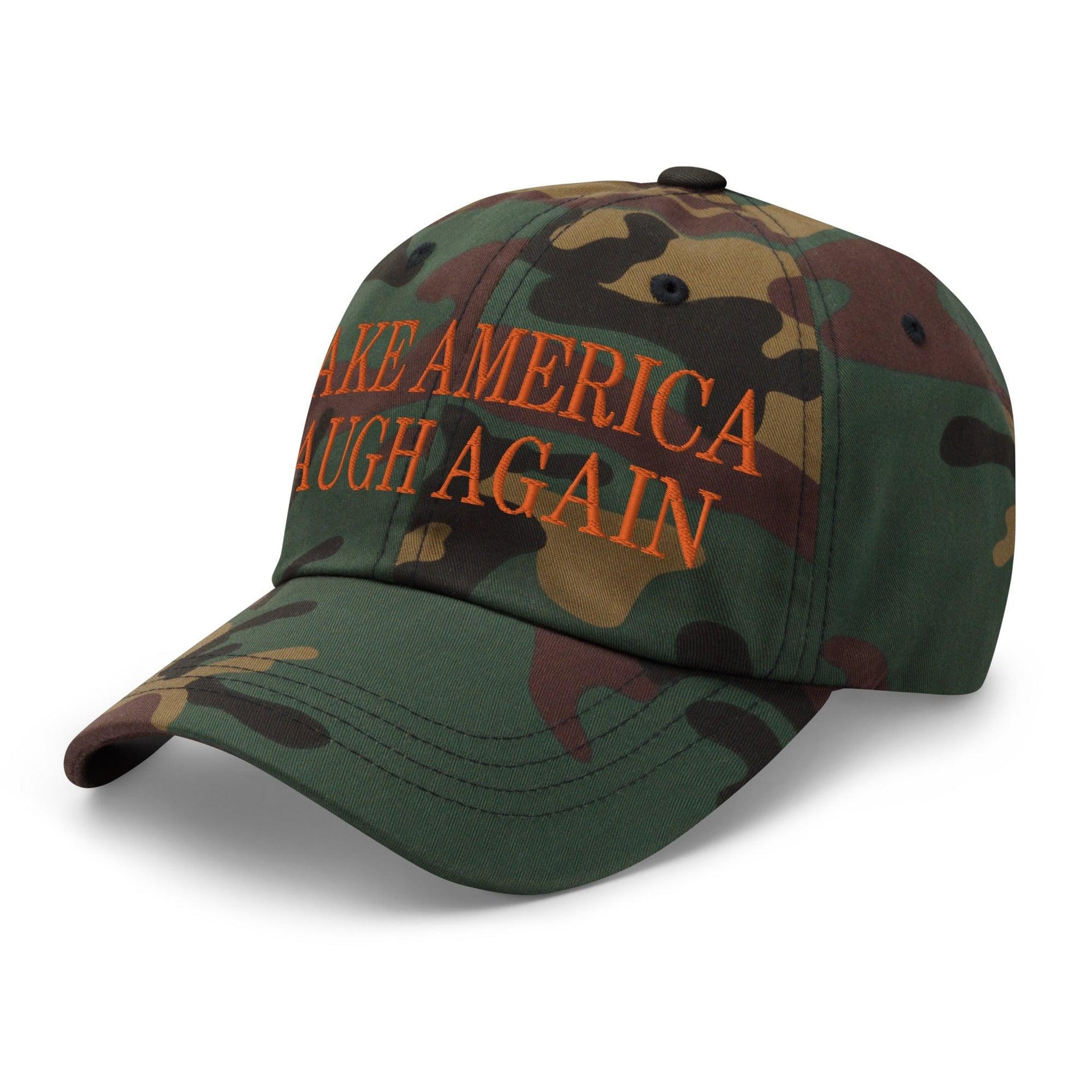 Make Us Laugh Again Dad Hat Capital Crowns Dad Hats LADs Liberal Make Again
