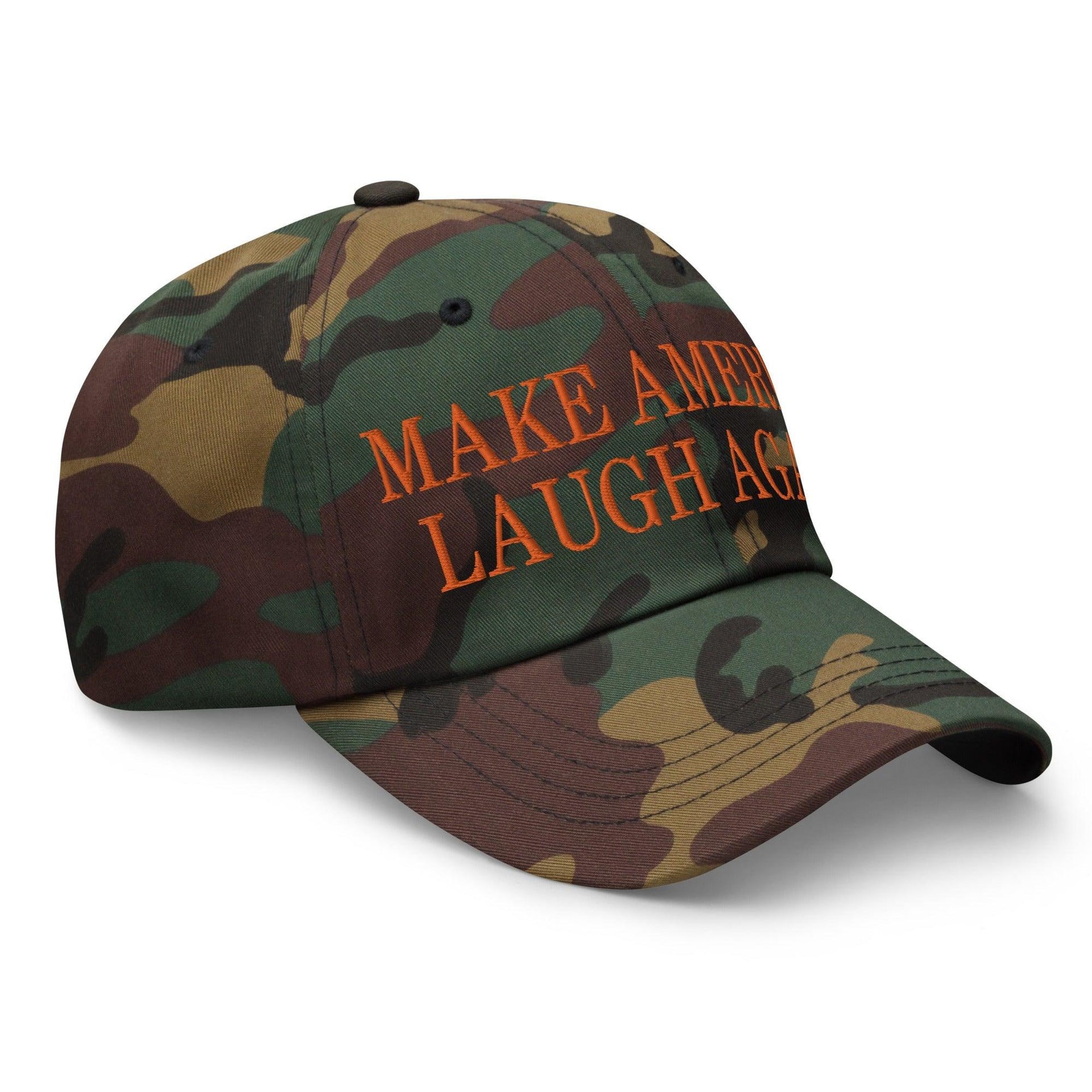 Make Us Laugh Again Dad Hat Capital Crowns Dad Hats LADs Liberal Make Again