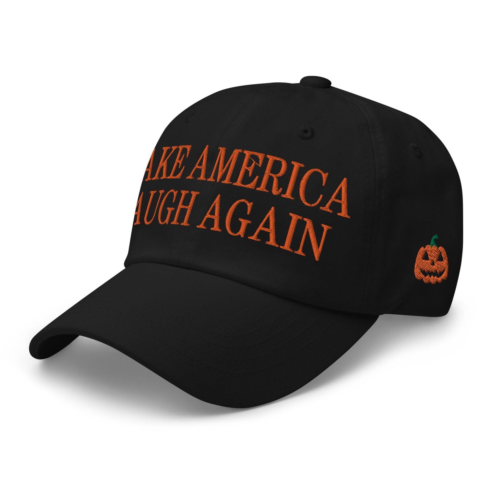 Make Us Laugh Again MALA Halloween Embroidered Dad Hat Capital Crowns Dad Hats Harris Halloween Liberal Make Again