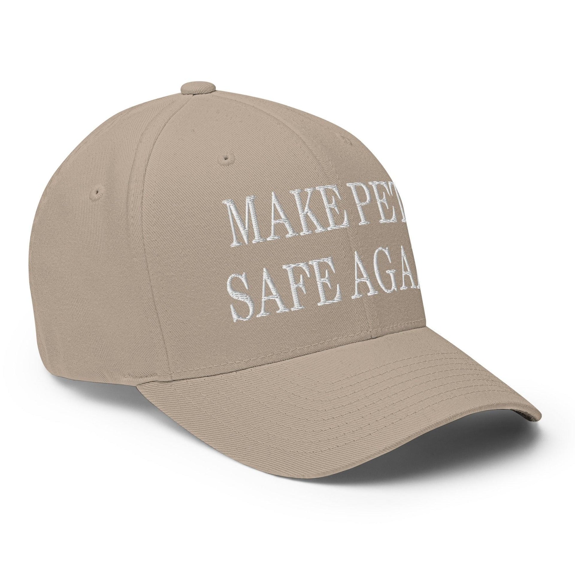 Make Pets Safe Again Embroidered Stretch Fit Baseball Hat Capital Crowns Make Again Stretch Fit