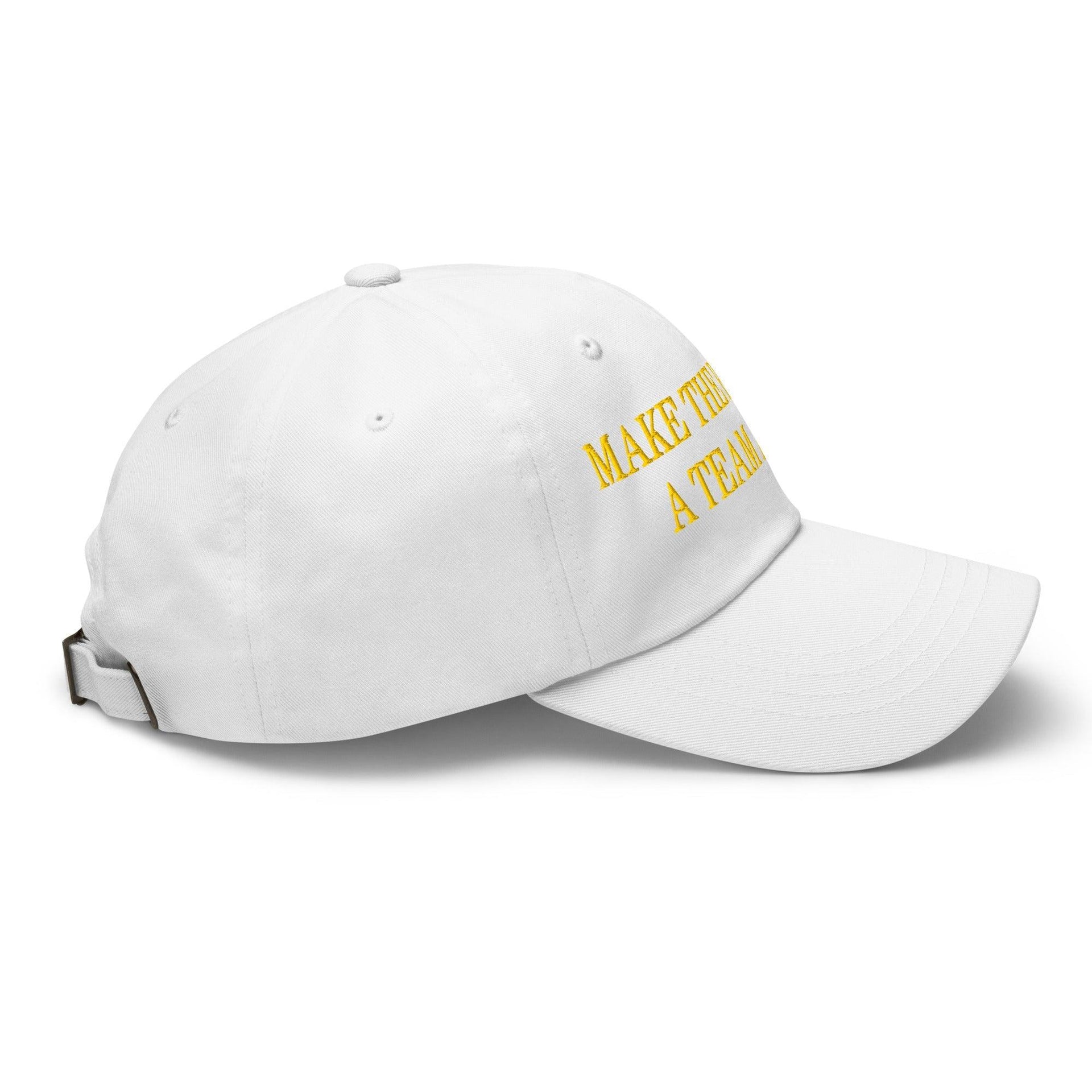 Make The Redskins a Team Again Embroidered Dad Hat Capital Crowns Dad Hats LADs Make Again