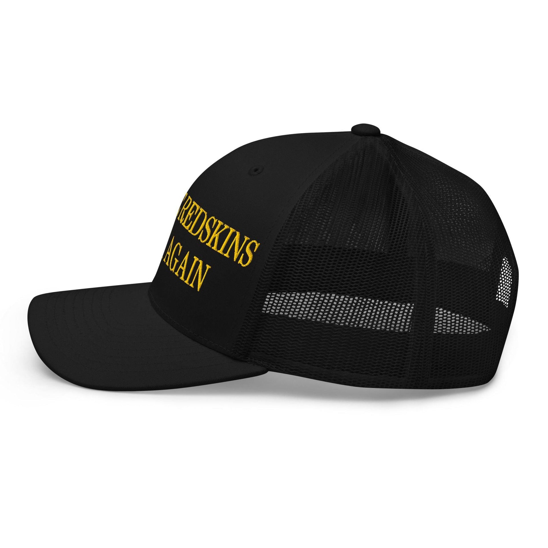 Make The Redskins a Team Again Embroidered Mesh Trucker Hat Capital Crowns LADs Make Again Trucker Hats