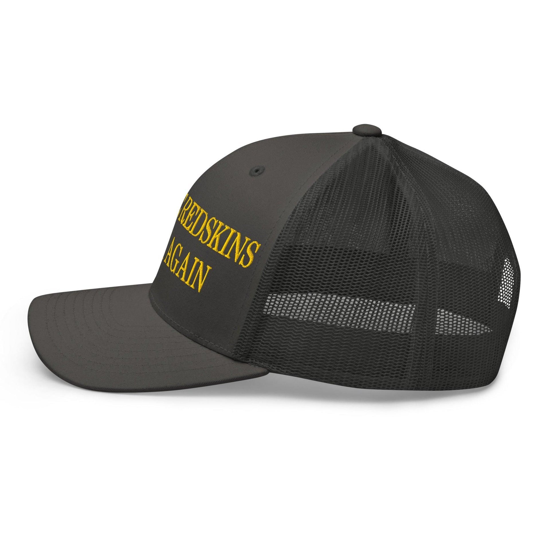 Make The Redskins a Team Again Embroidered Mesh Trucker Hat Capital Crowns LADs Make Again Trucker Hats