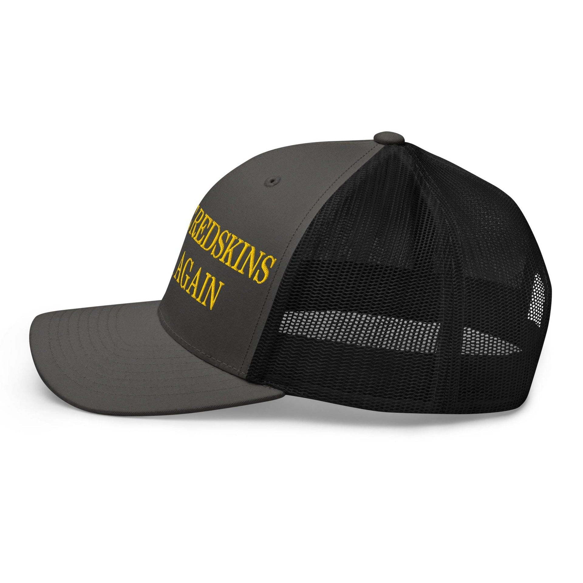 Make The Redskins a Team Again Embroidered Mesh Trucker Hat Capital Crowns LADs Make Again Trucker Hats