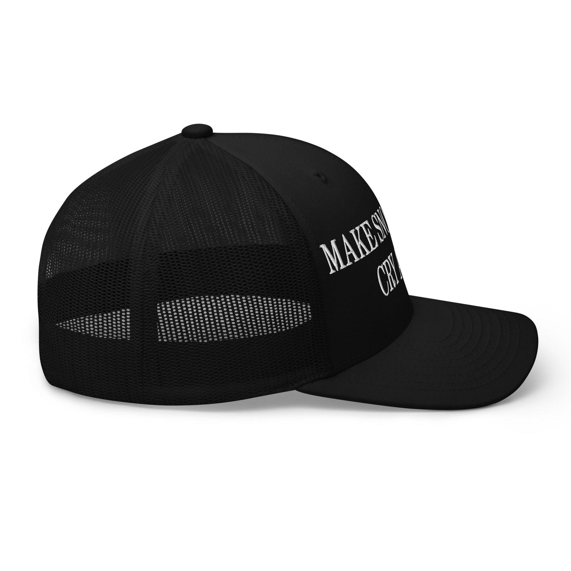 Make Snowflakes Cry Again Embroidered Mesh Trucker Hat Capital Crowns Make Again Trucker Hats