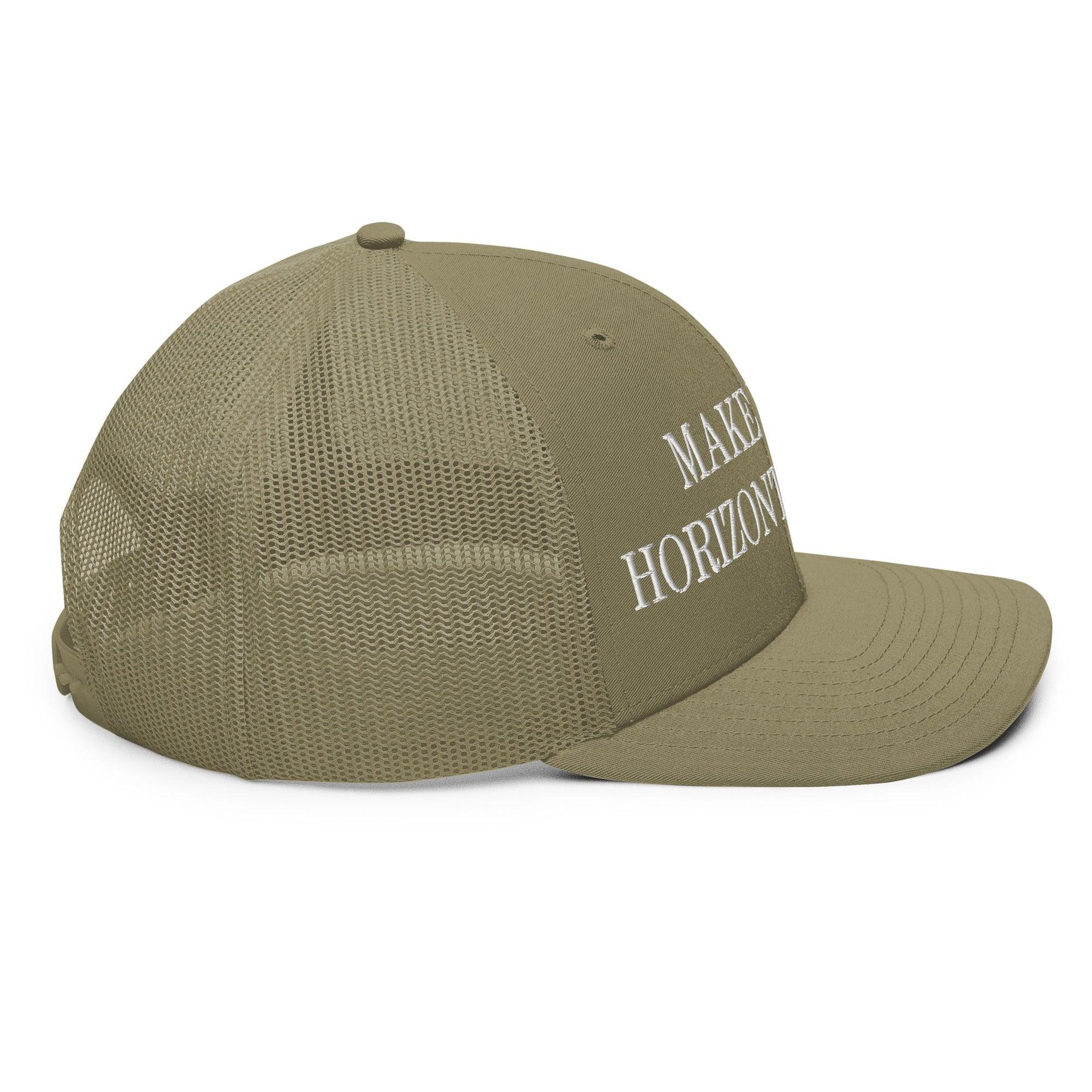 Make Video Horizontal Again Embroidered Classic Mesh Trucker Hat Capital Crowns LADs Make Again Trucker Hats