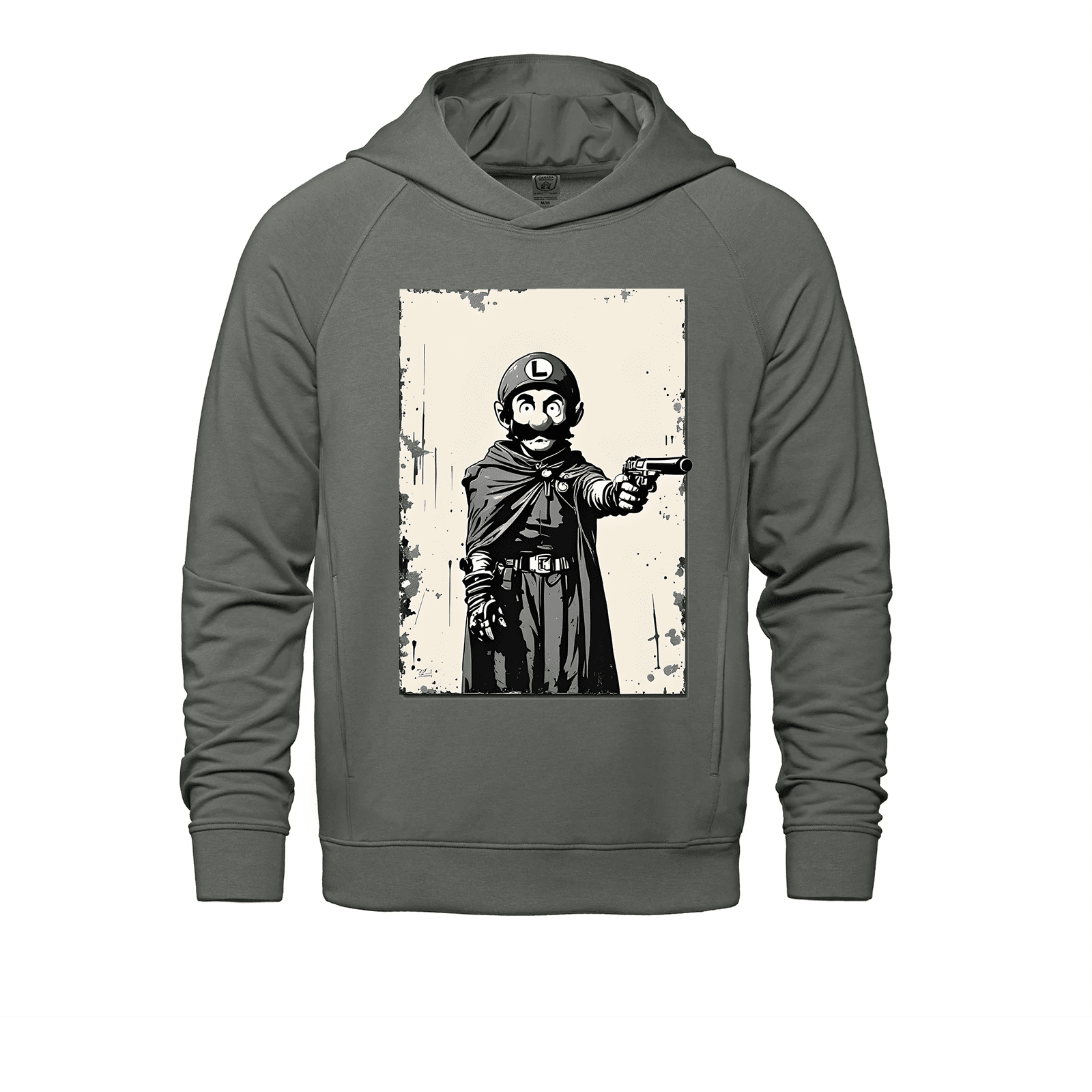 Mangione Banksy-Style T-Shirt Luigi Luigi Apparel luigi mangione