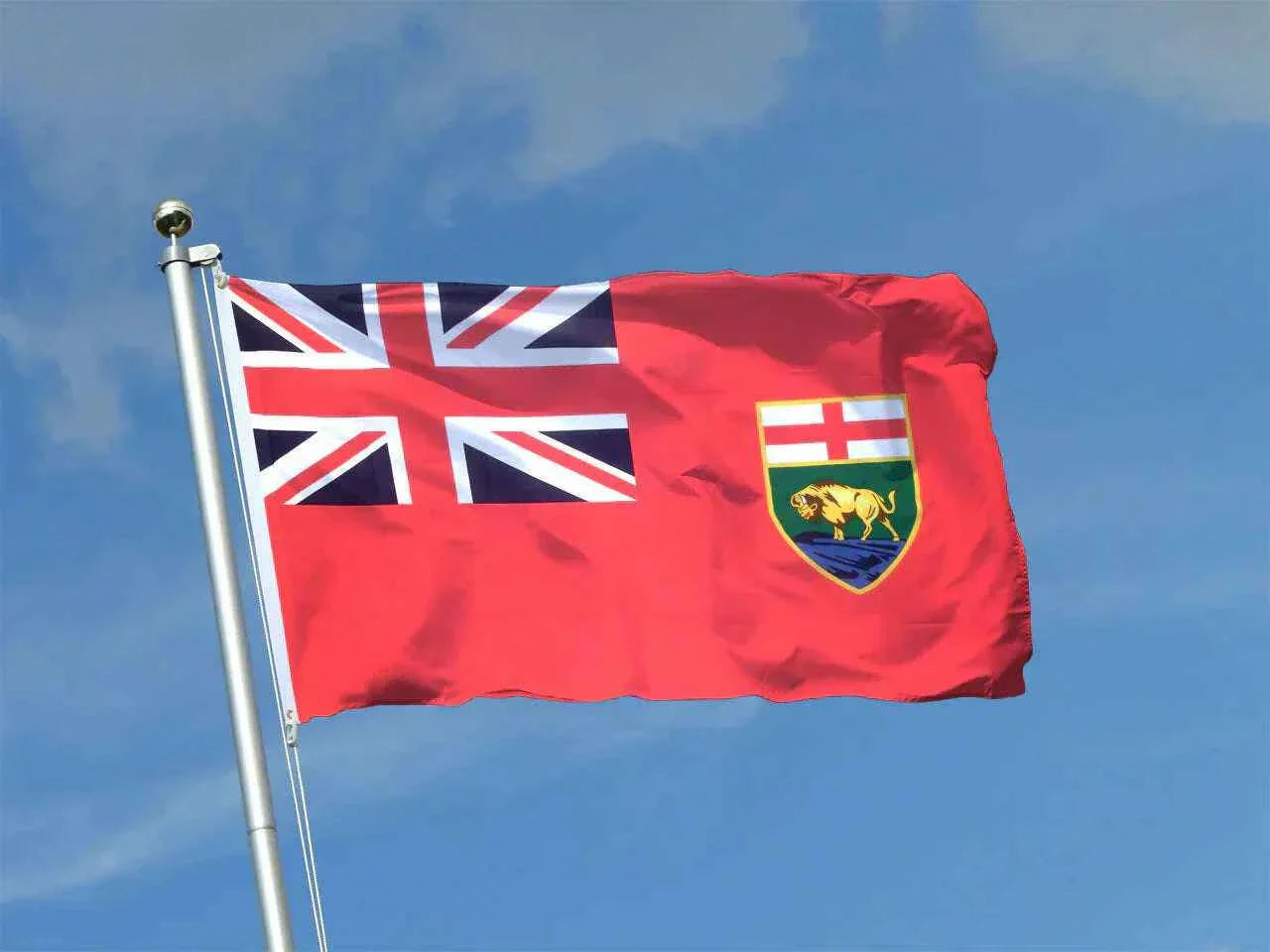 Manitoba Flag – Available in Multiple Sizes Canadian flag decorative flags flags in multiple sizes Manitoba flag
