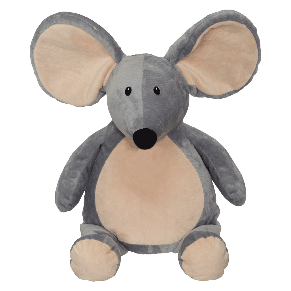Maverick Mouse Buddy embroidable gray mouse