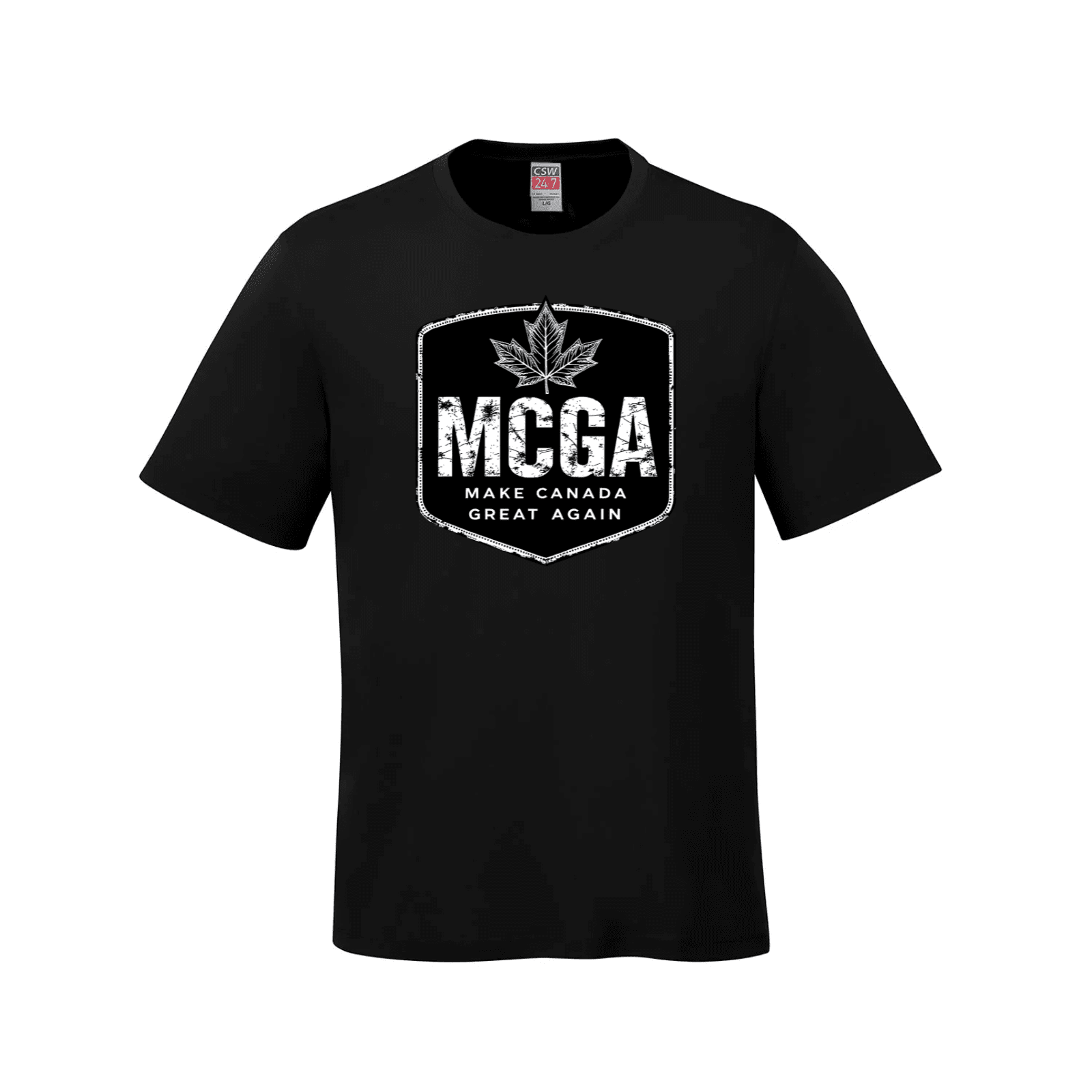 MCGA - Make Canada Great Again T-Shirt - 01 Black Canada LADs Make Canada Great Again MCGA T-Shirts - Premium